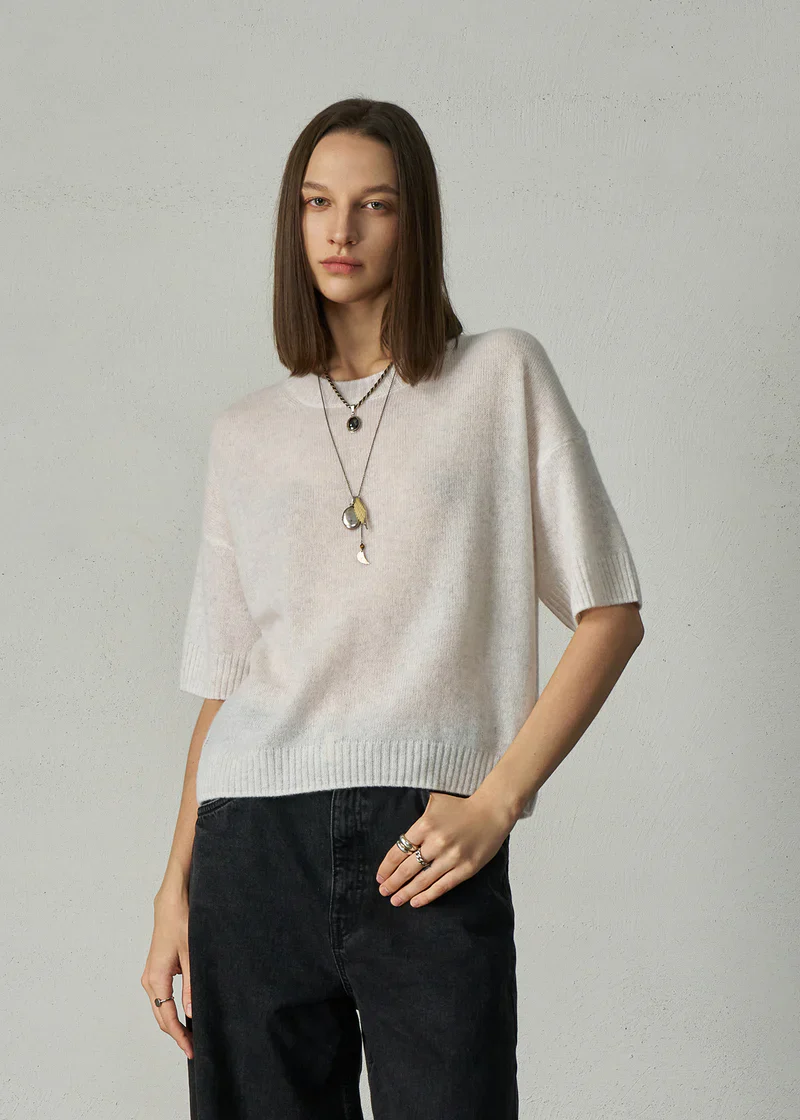 Aleger - Cashmere Featherweight Top - Image 3
