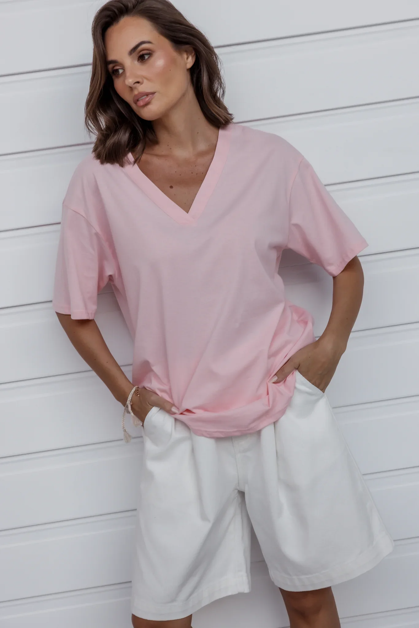Alexandra - NIX V-Neck Tee - Image 14