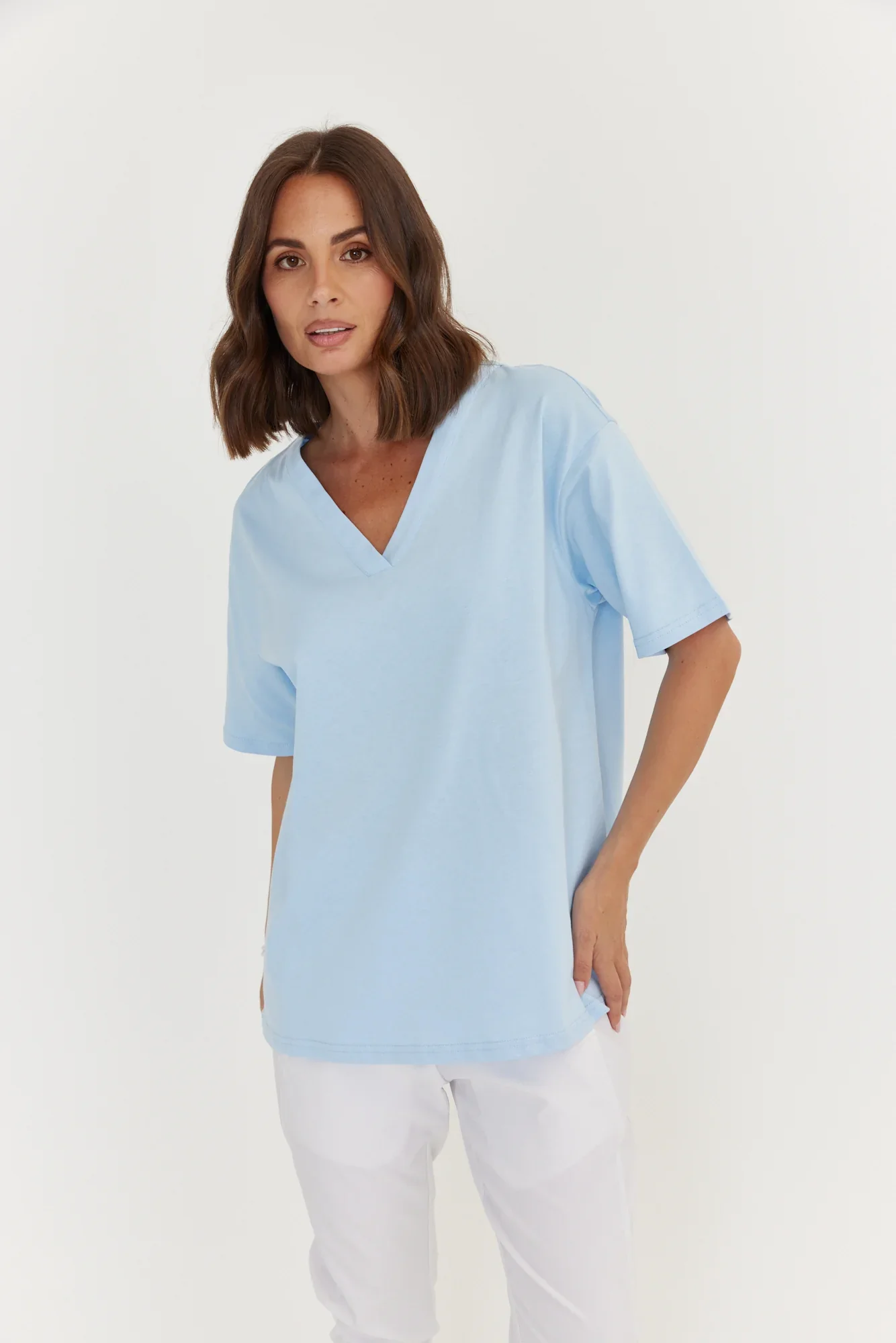 Alexandra - NIX V-Neck Tee - Image 3