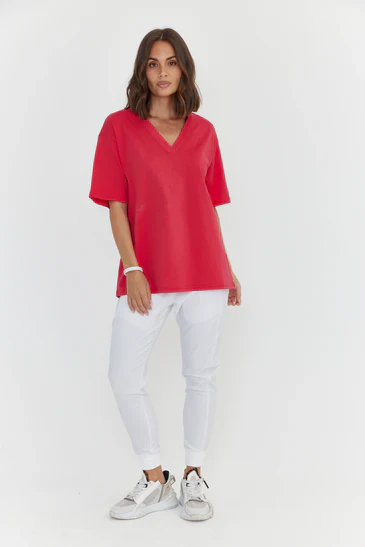 Alexandra - NIX V-Neck Tee - Image 38