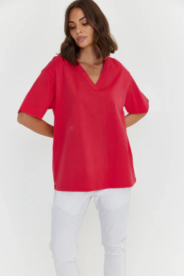 Alexandra - NIX V-Neck Tee - Image 39
