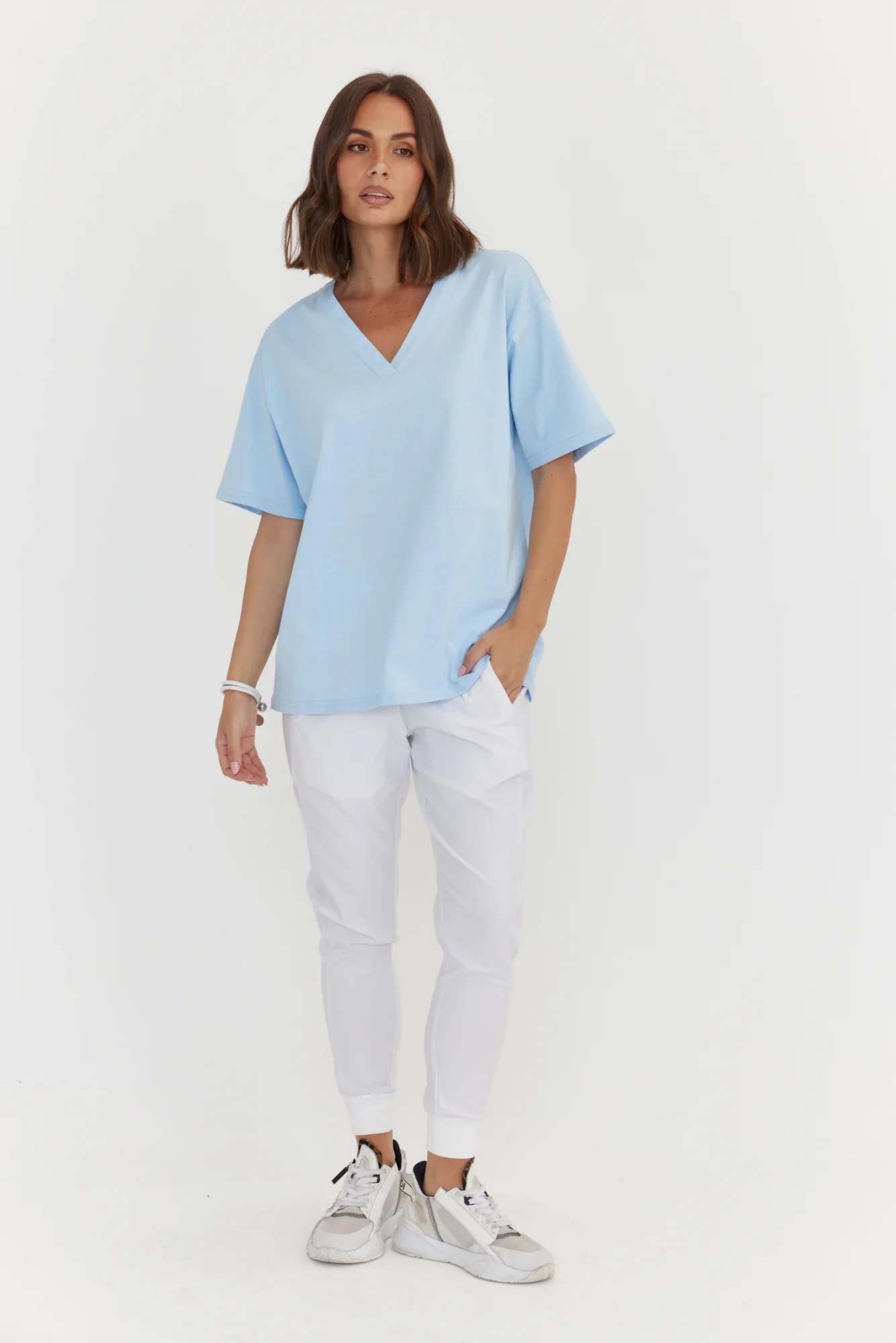 Alexandra - NIX V-Neck Tee - Image 4