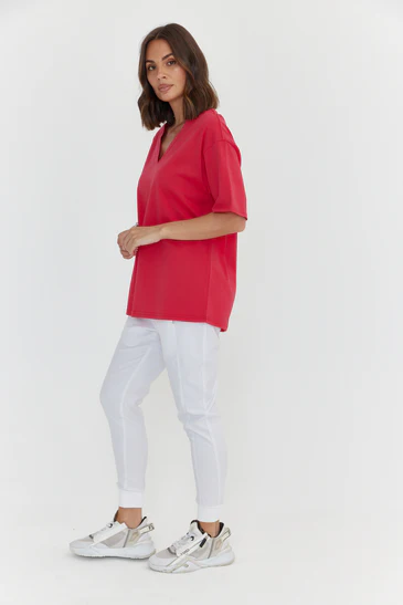 Alexandra - NIX V-Neck Tee - Image 40