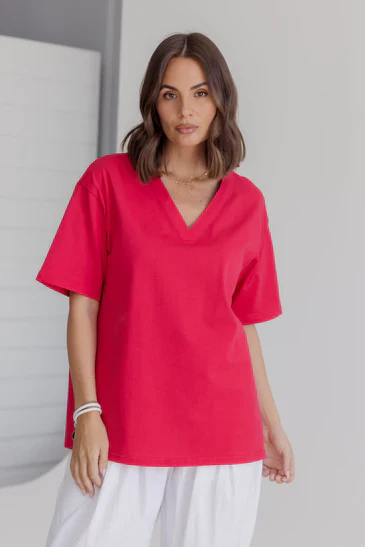 Alexandra - NIX V-Neck Tee - Image 43