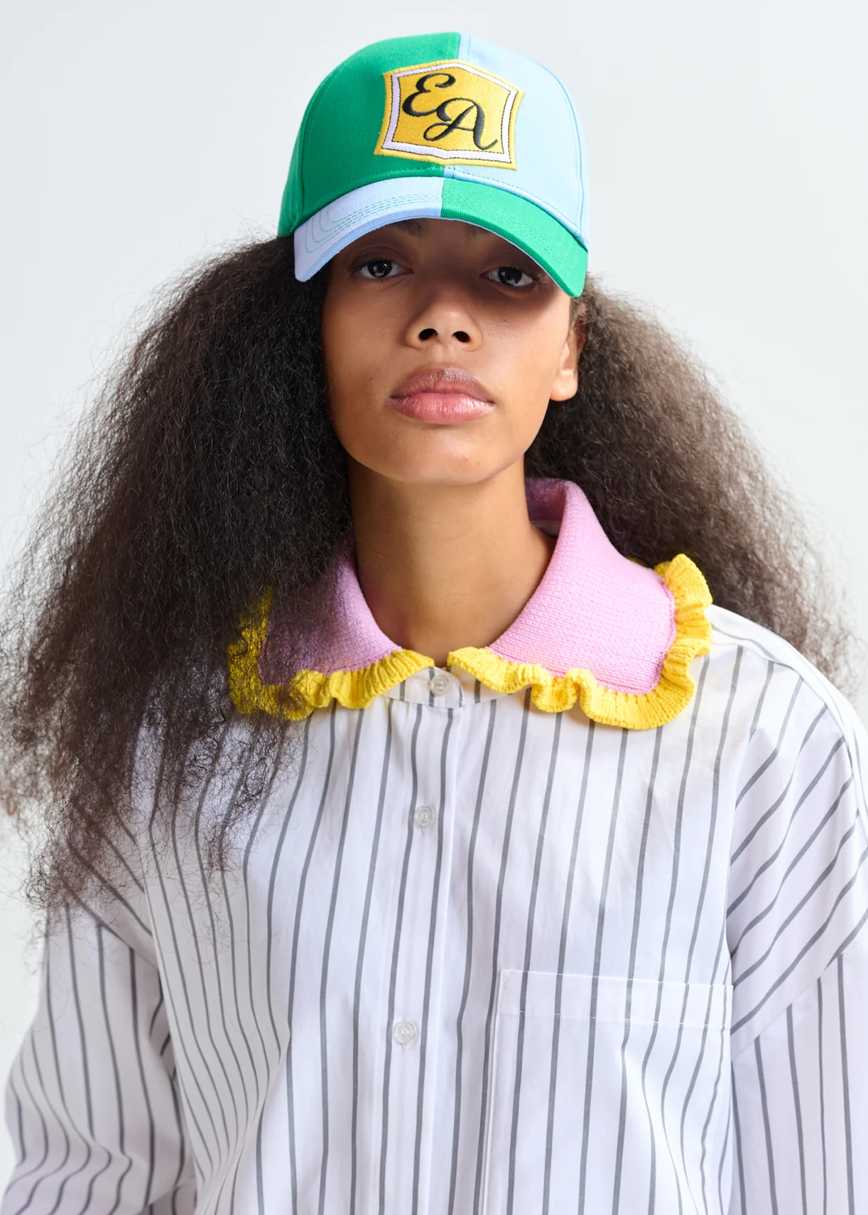 Essentiel Antwerp - Jerri Two-Tone Varsity Cap - Image 6