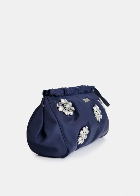 Essentiel Antwerp - Jimone Embroidered Satin Pouch - Image 10