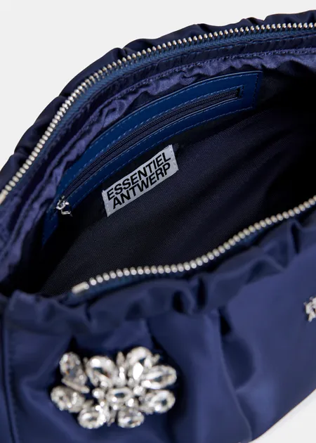 Essentiel Antwerp - Jimone Embroidered Satin Pouch - Image 12