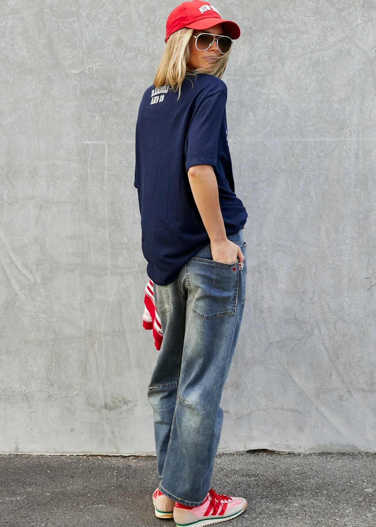 Hammill & Co - St Louis T-shirt Navy - Image 3
