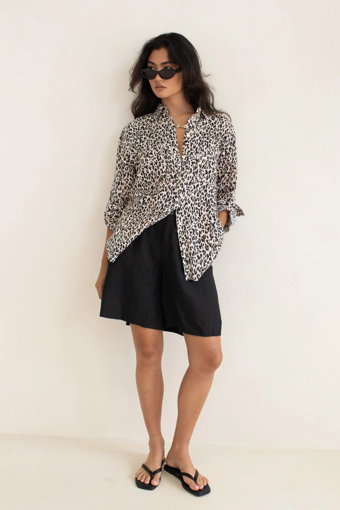 Hut - Boyfriend Shirt Leopard - Image 3