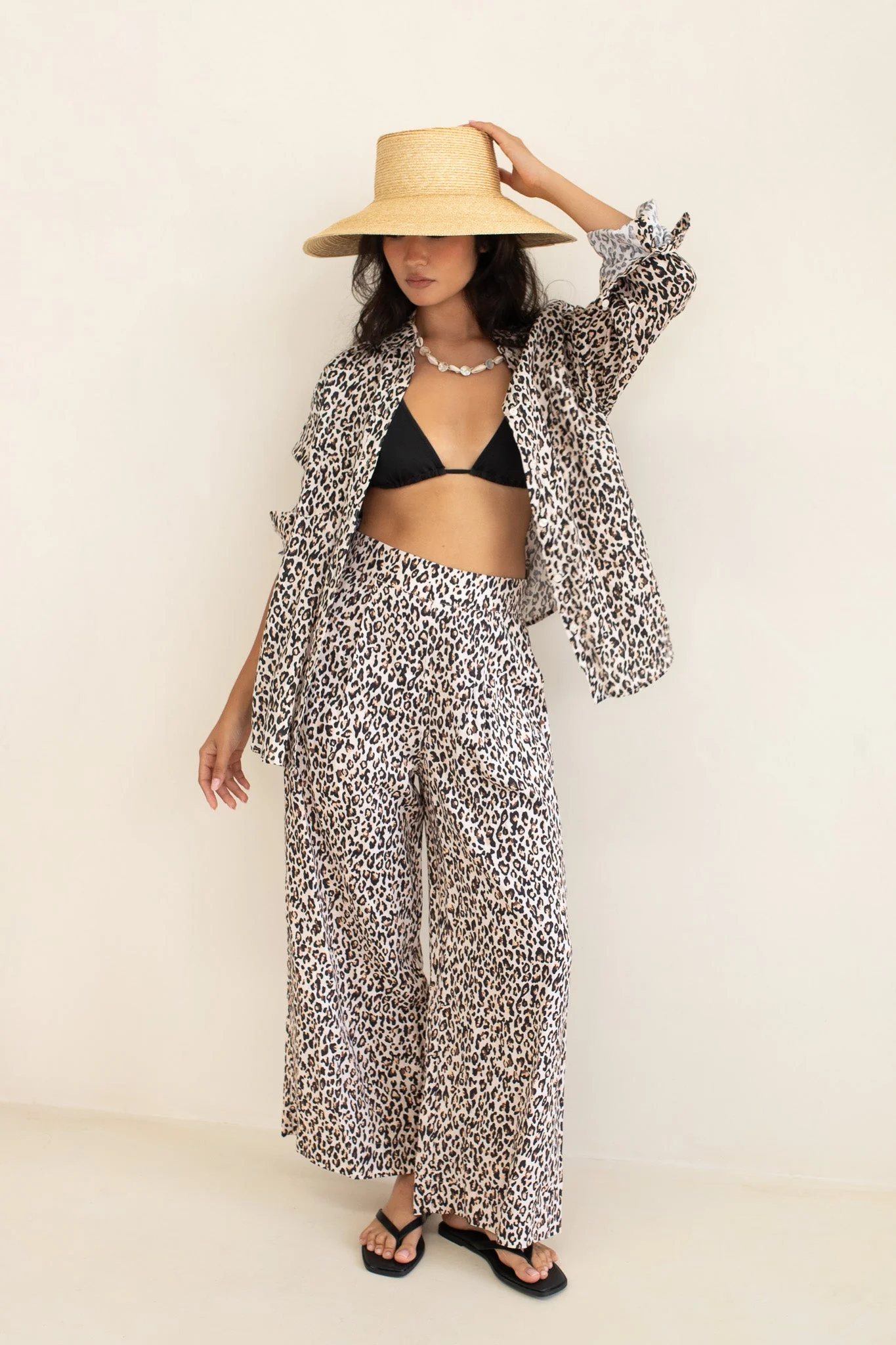 Hut - Boyfriend Shirt Leopard - Image 4