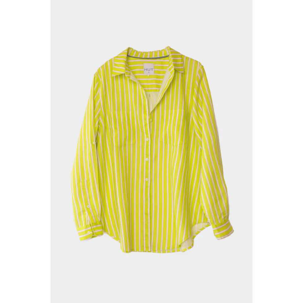 Hut - Boyfriend Shirt Piney Limey - Image 6
