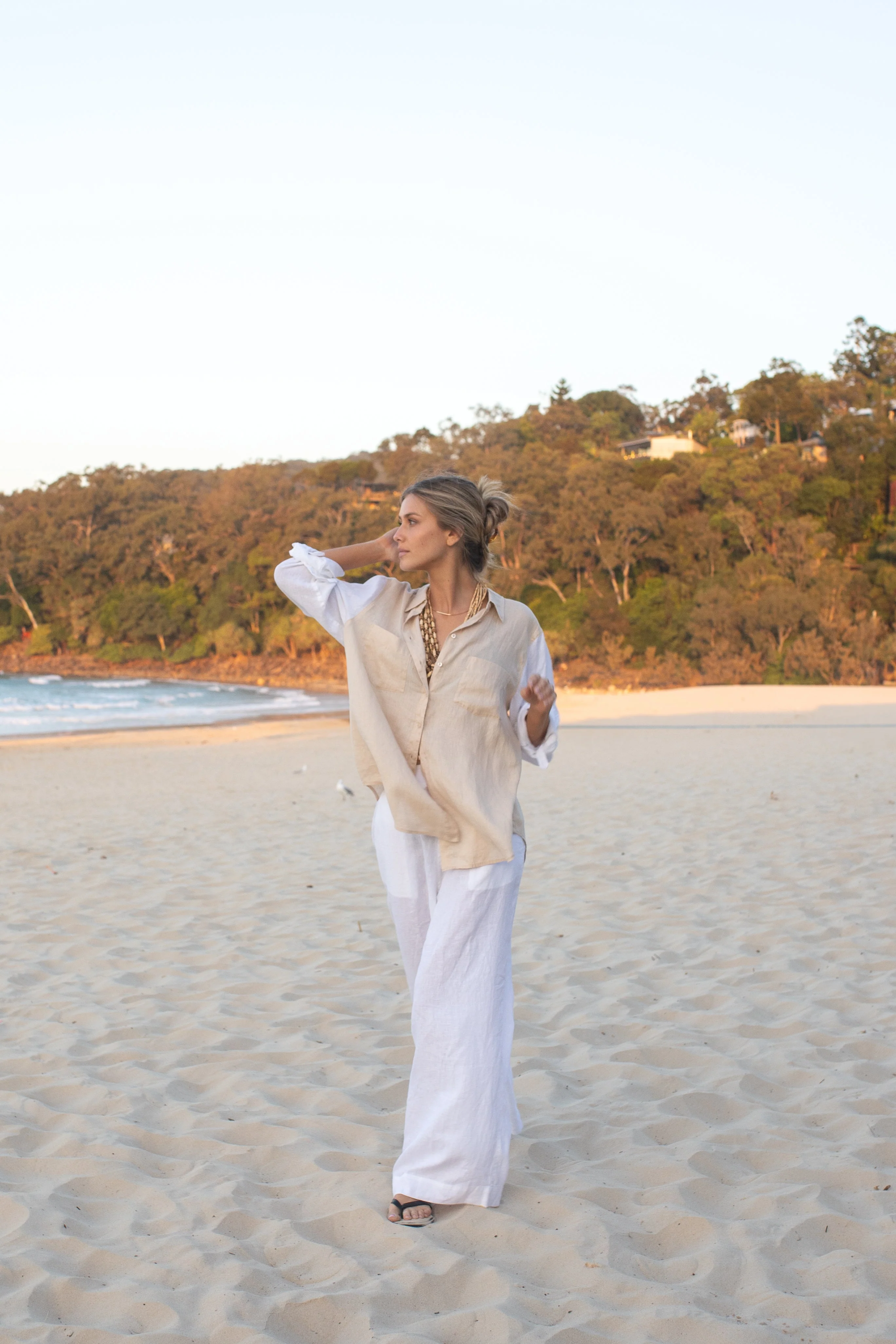 Hut - Boyfriend Shirt Sandy Splash - Image 4