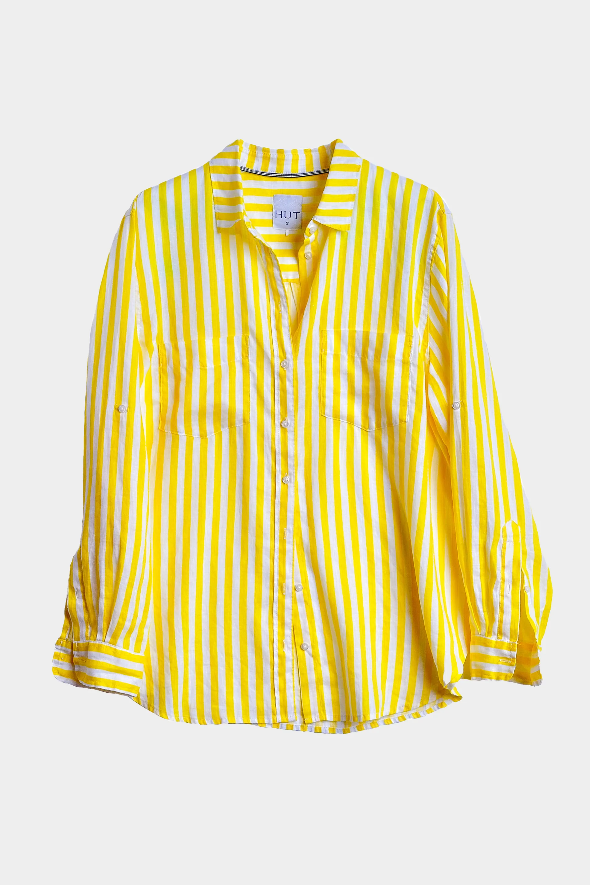 Hut - Boyfriend Shirt Sun Stripe - Image 5