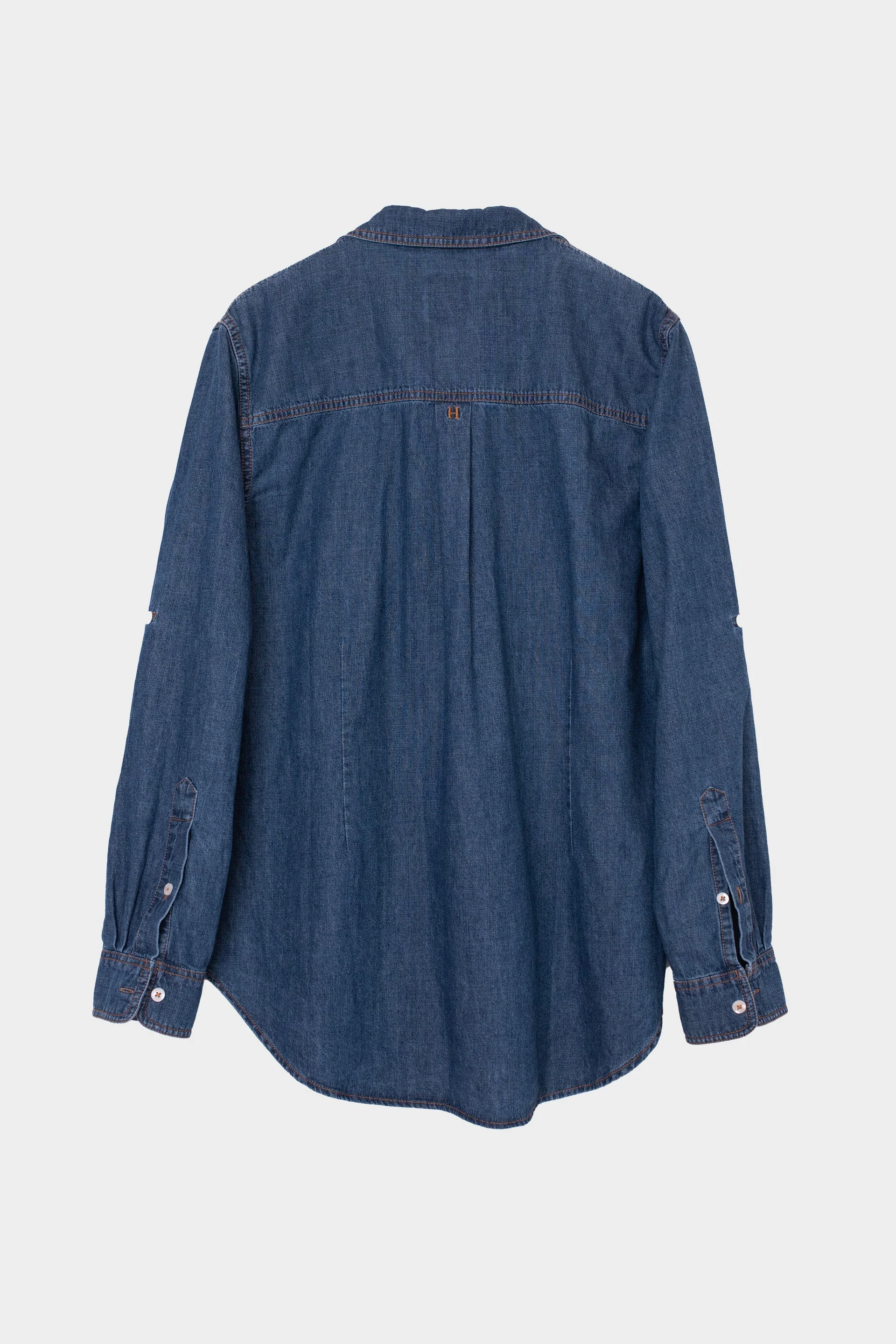 Hut - Denim Dark Wash Shirt - Image 7