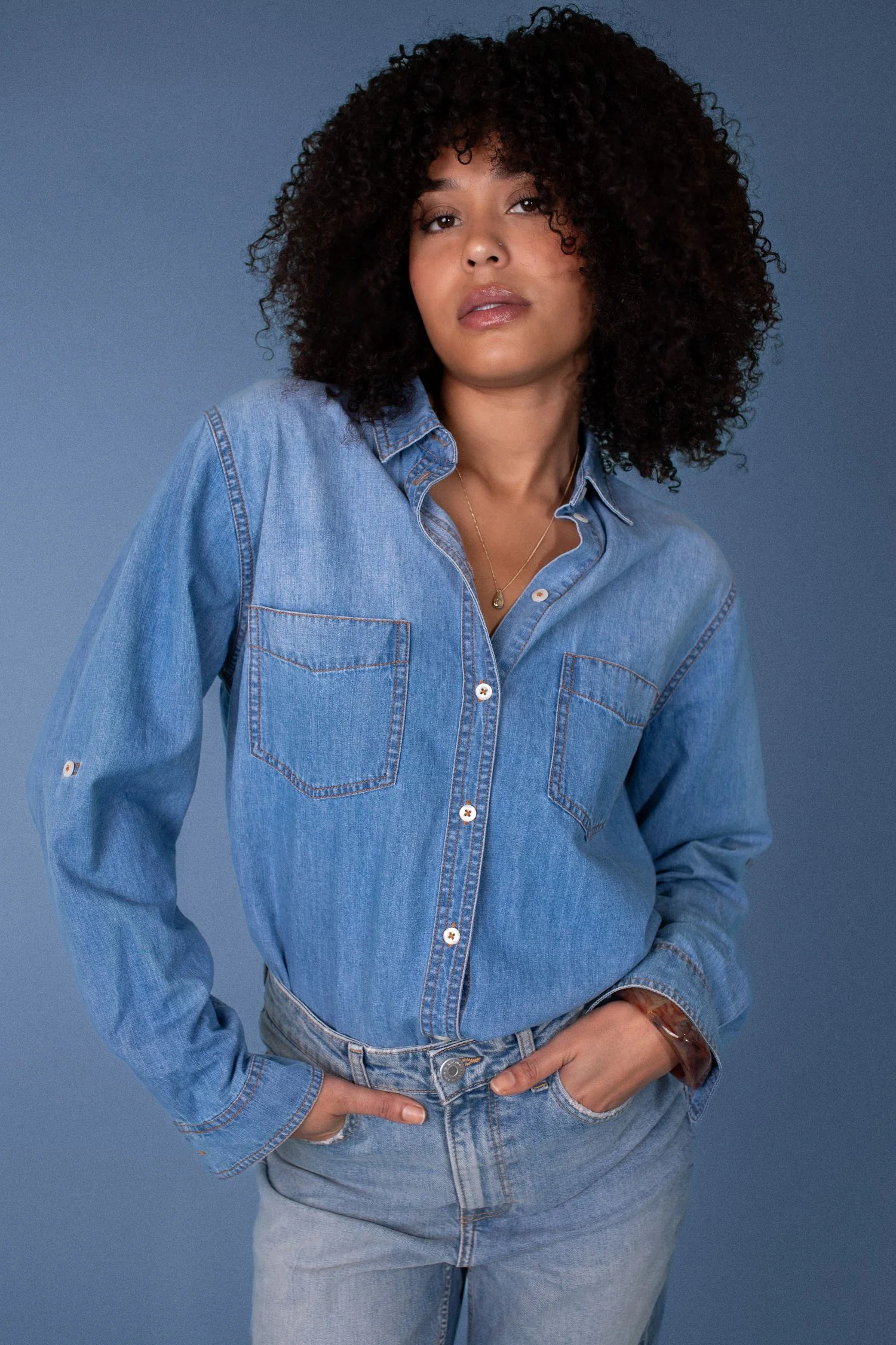 Hut - Denim Shirt - Image 5