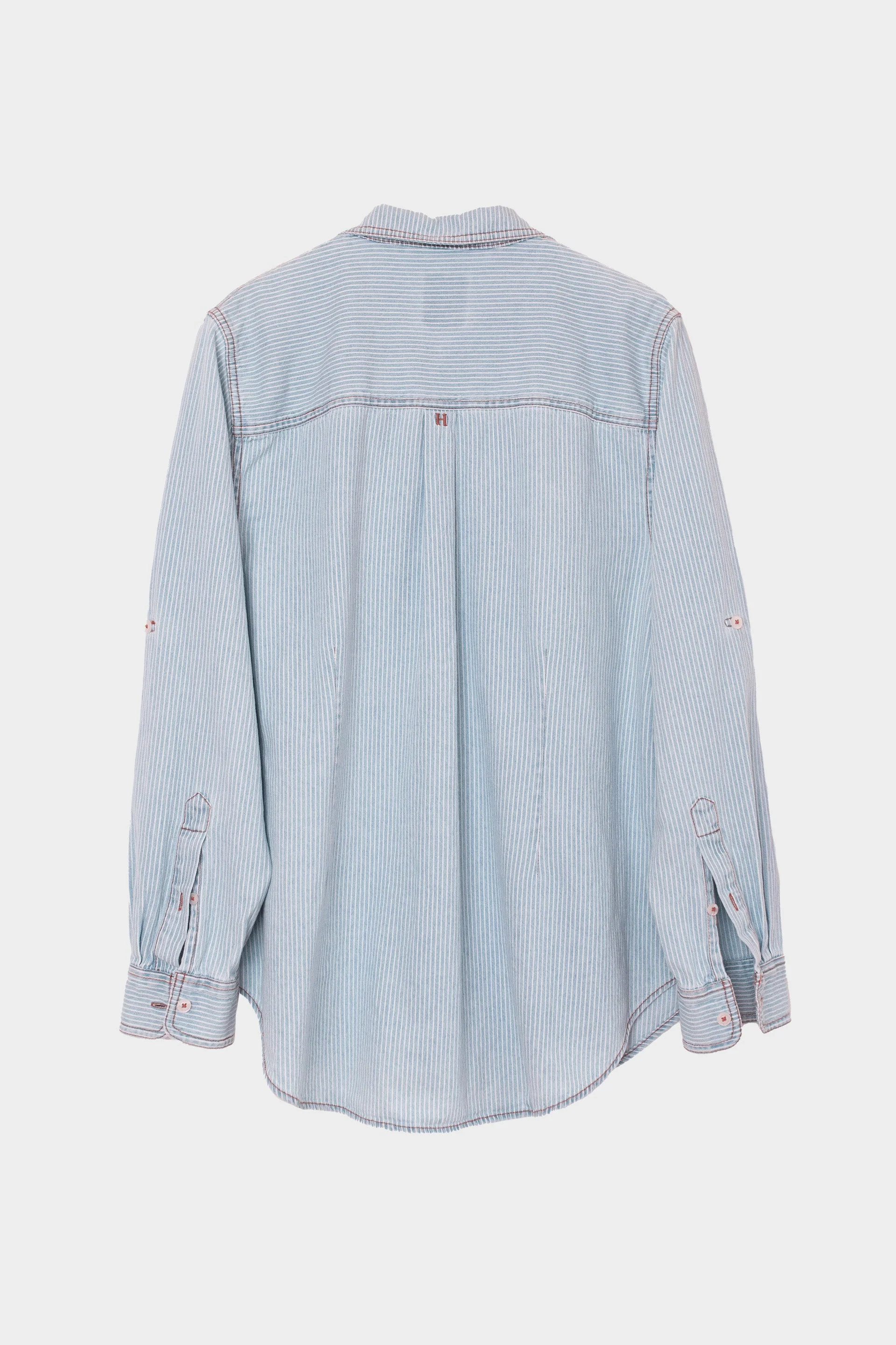 Hut - Denim Stripe Shirt - Image 8