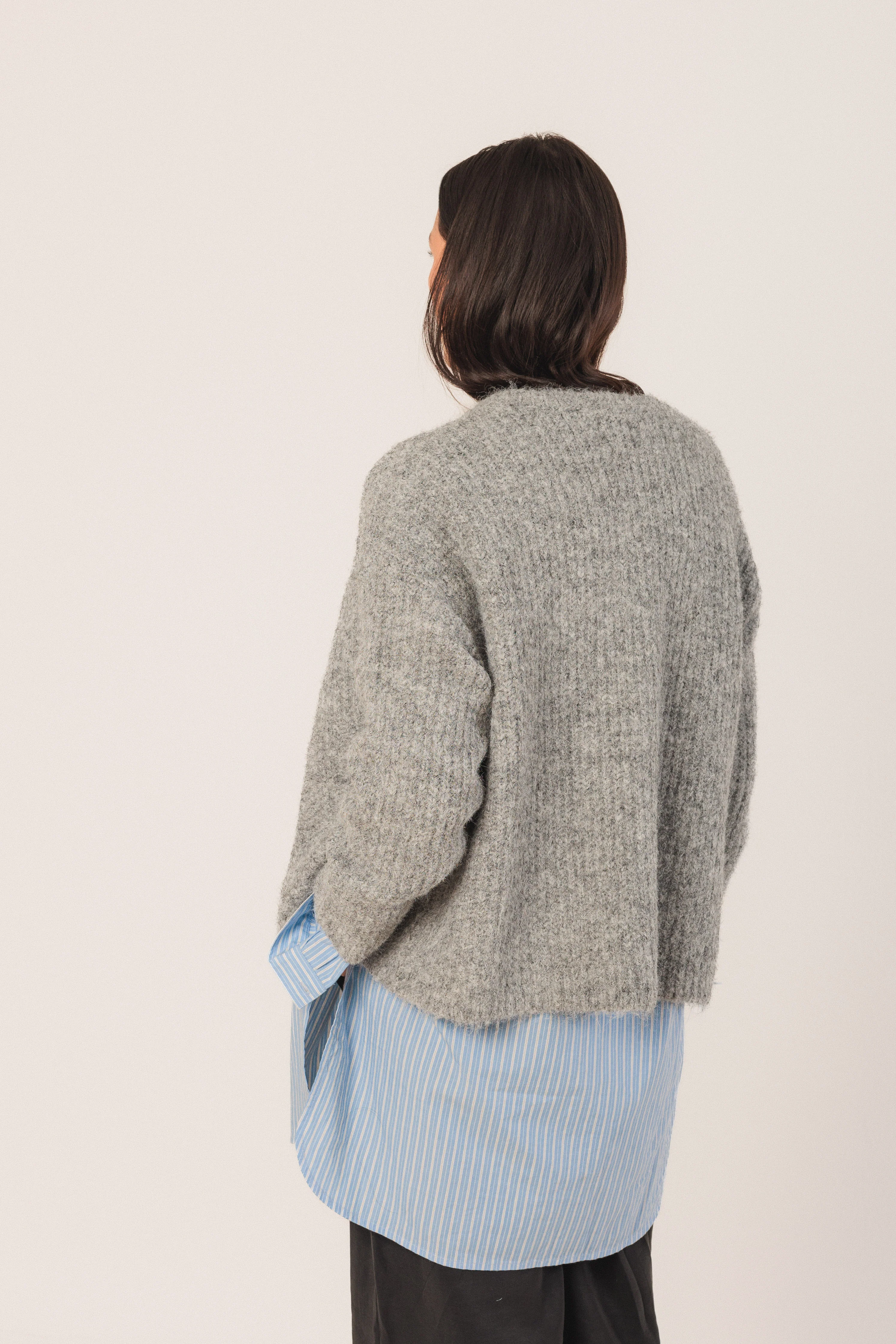 INDI&COLD - Crew Neck Cardigan - Image 12