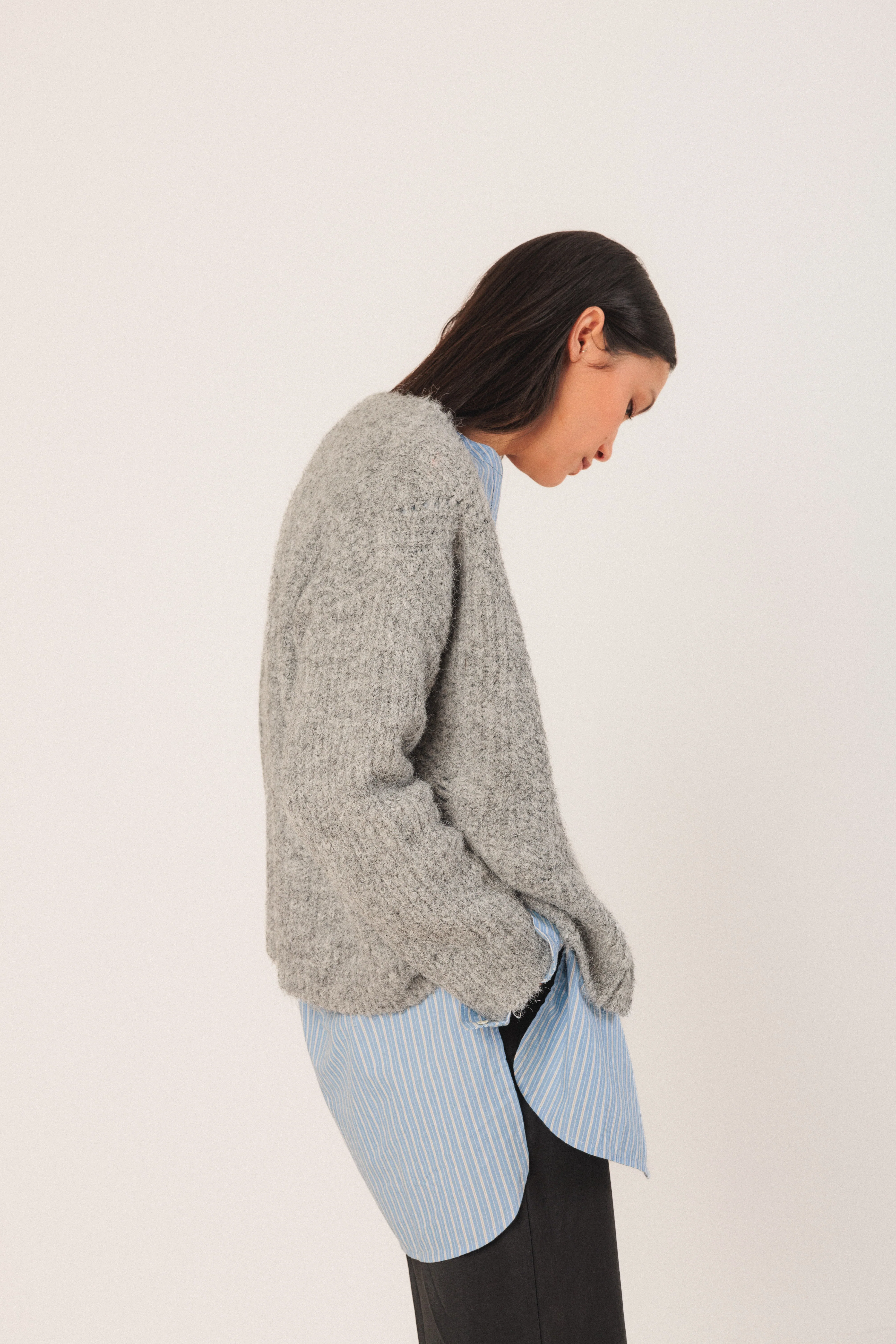 INDI&COLD - Crew Neck Cardigan - Image 8