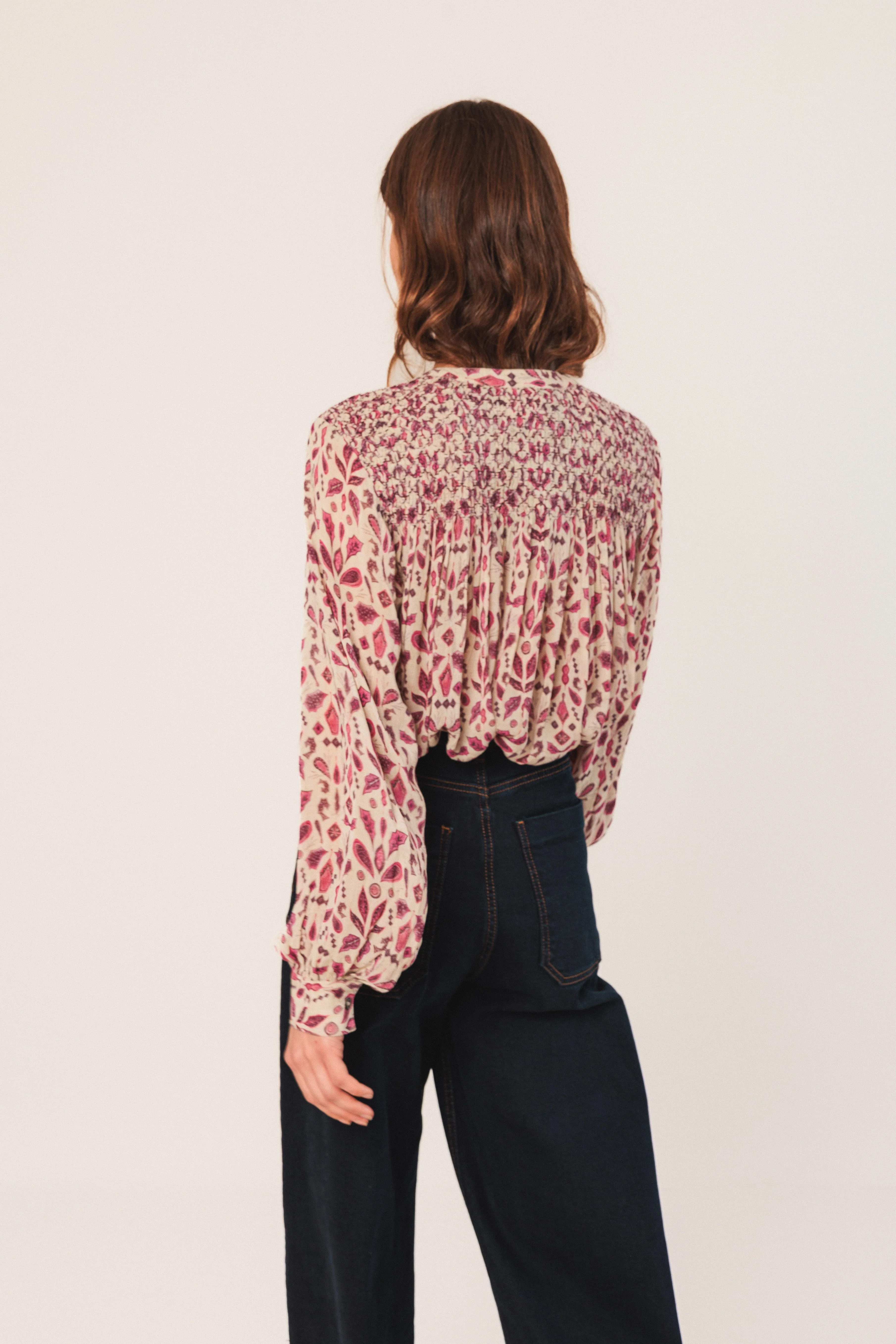 INDI&COLD - Smock Detail Blouse - Image 4