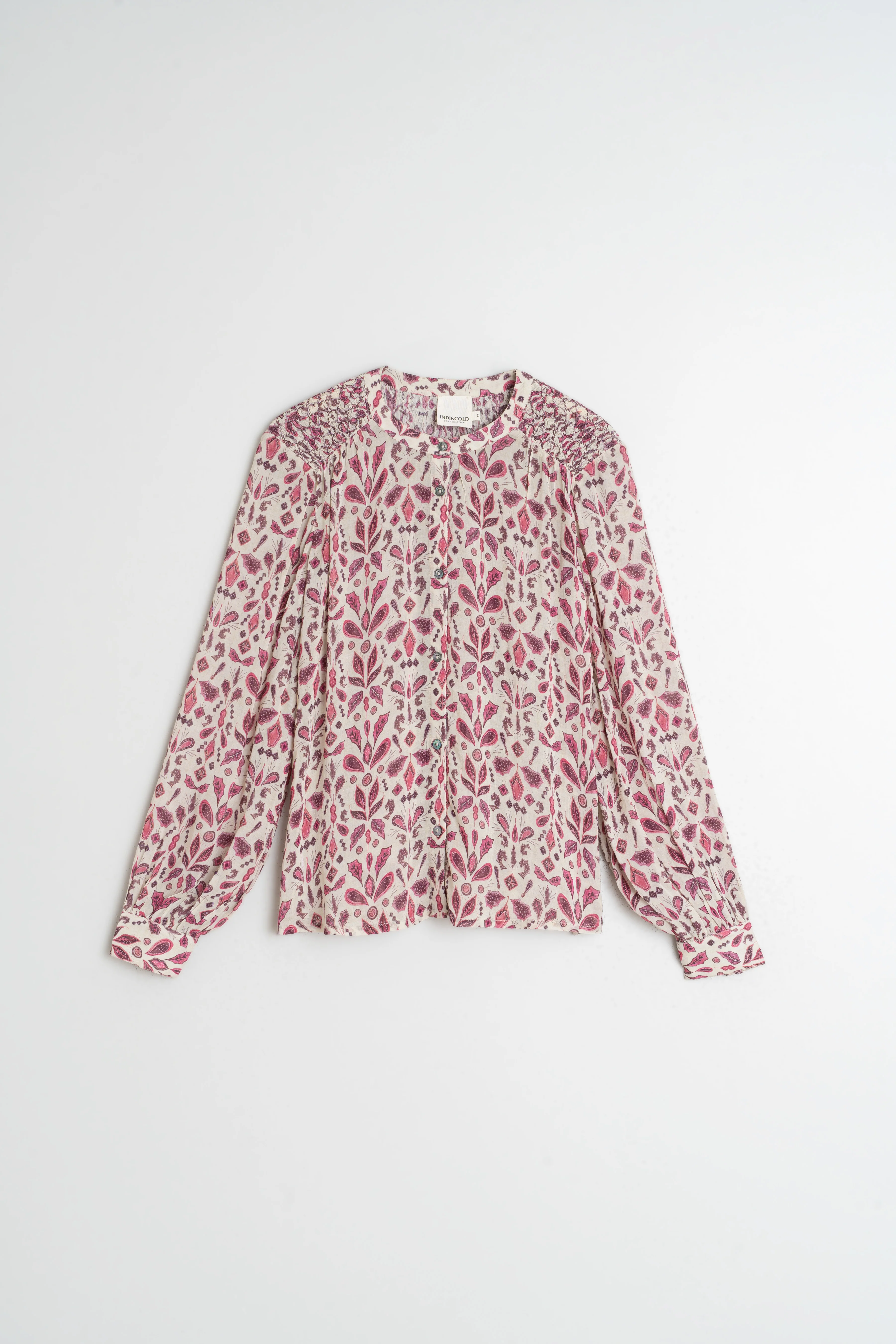 INDI&COLD - Smock Detail Blouse - Image 6