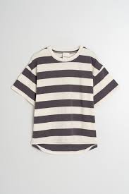 INDI&COLD - Striped Crop T-Shirt - Image 3