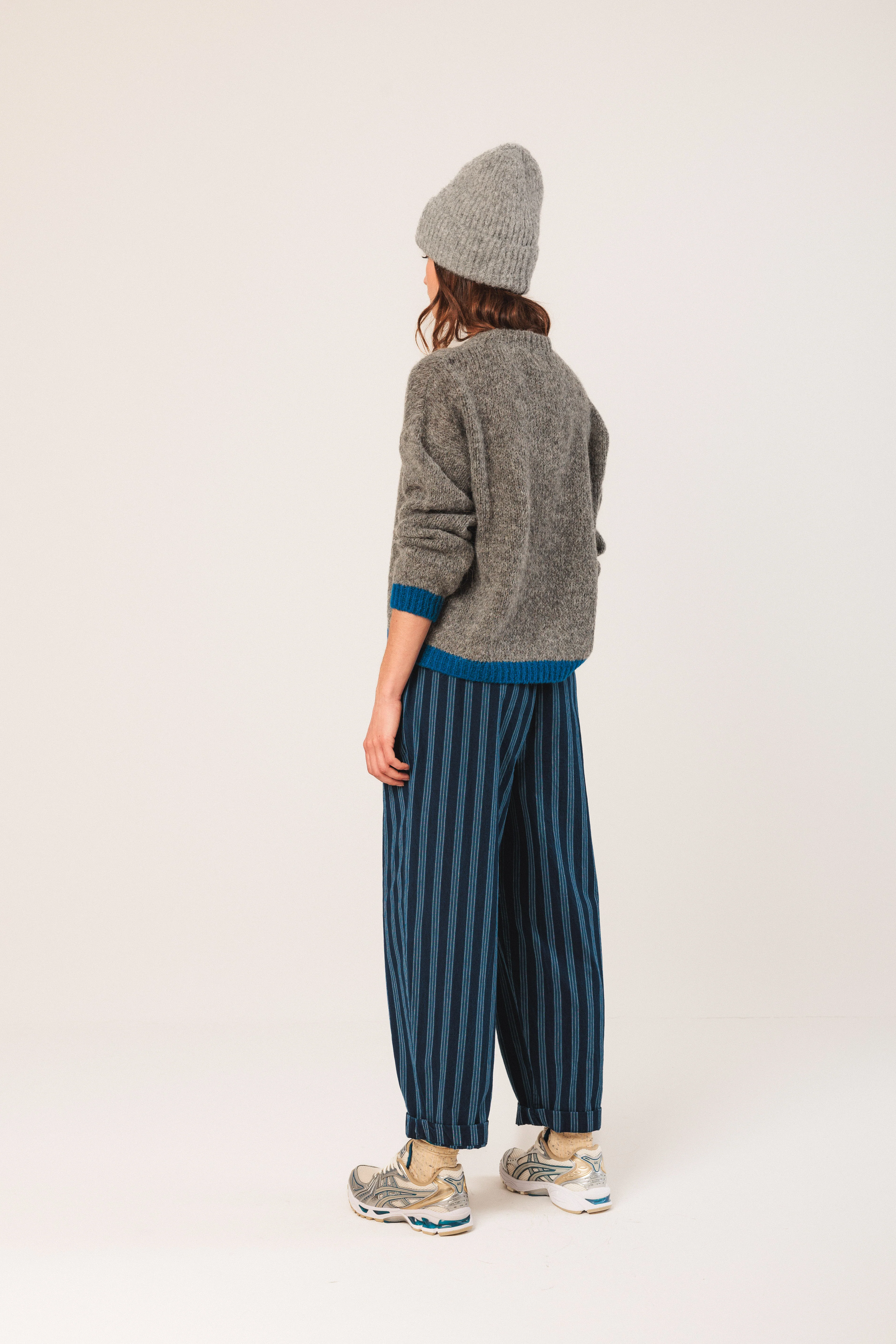 INDI&COLD - Two Toned Knitted Sweater - Image 14