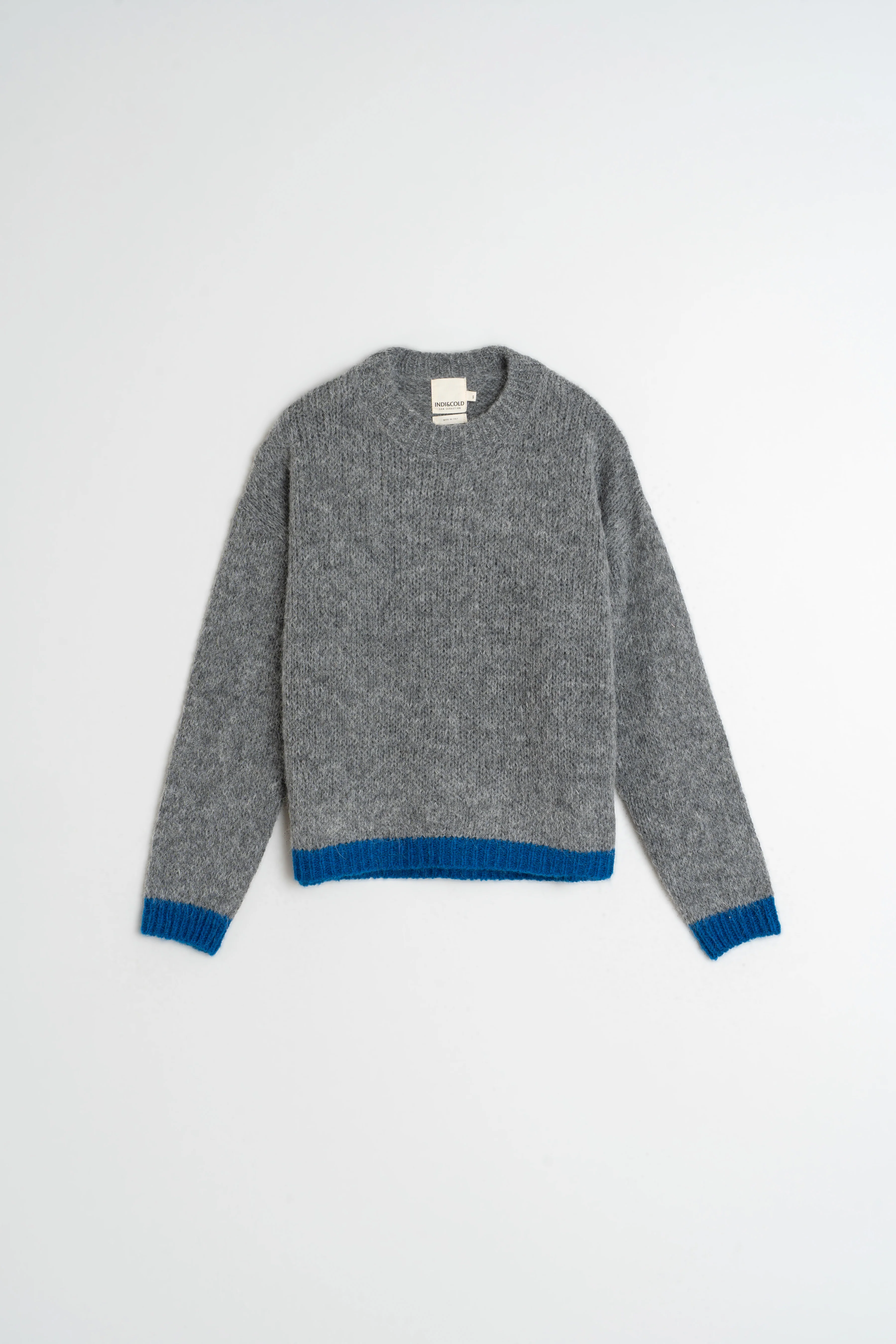 INDI&COLD - Two Toned Knitted Sweater - Image 15