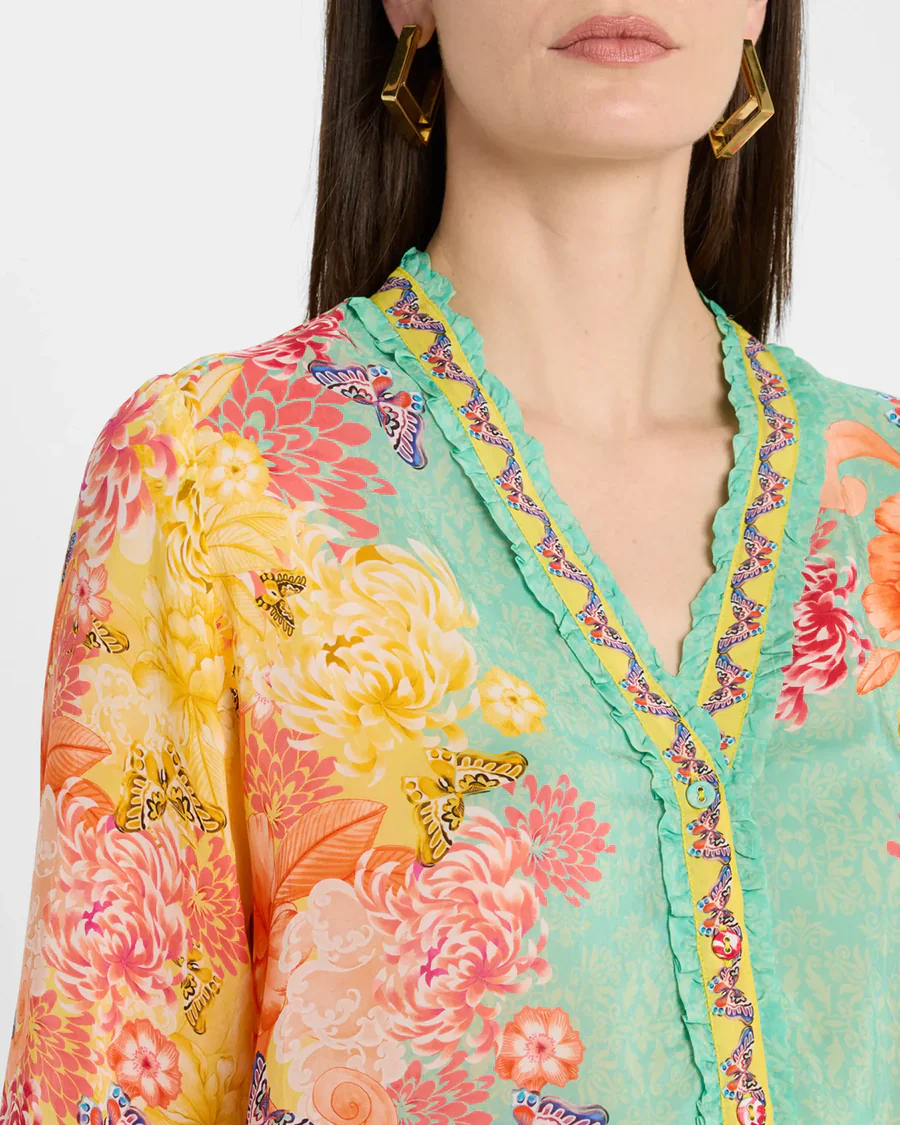 Johnny Was - Ara Button Down Shirt - Image 3