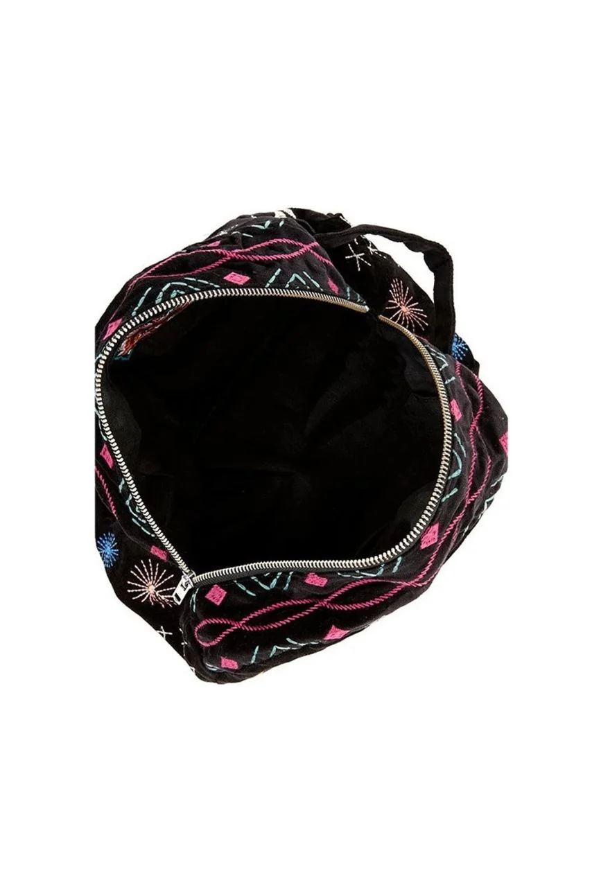 Johnny Was - Colette Cotton Velvet Makeup Bag - Image 3