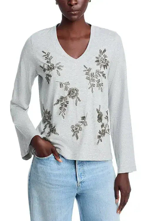 Johnny Was - Heather Kimono Sleeve T-shirt