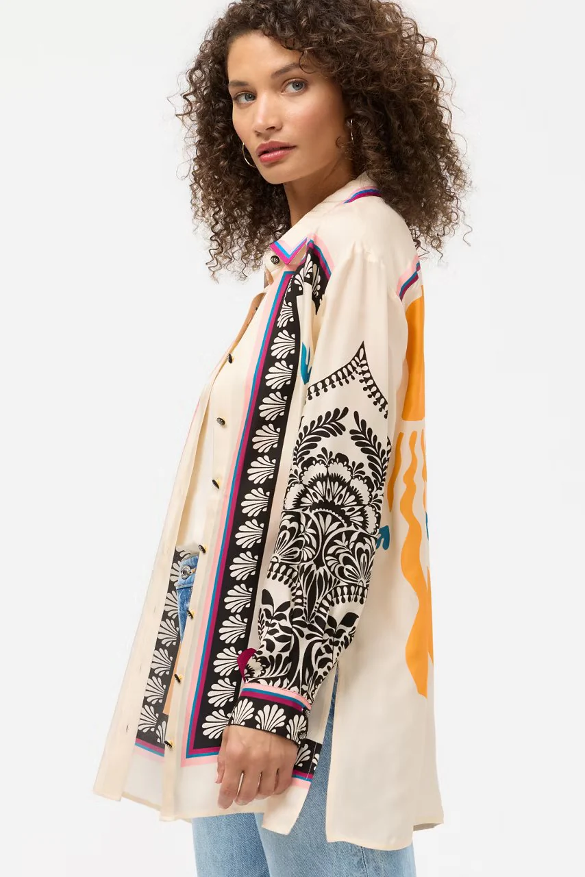 Johnny Was - Lorelie Button Down Tunic - Image 3