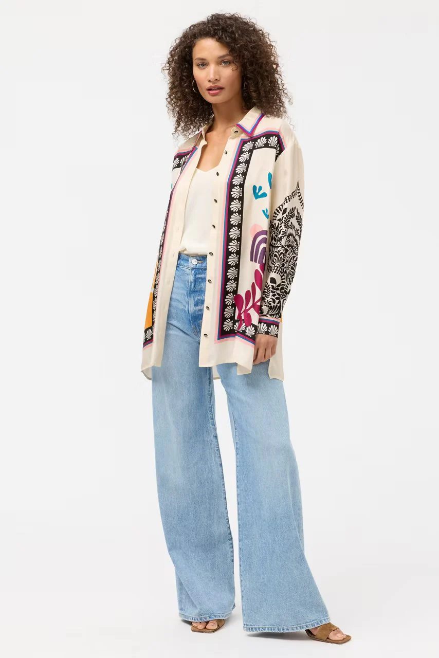Johnny Was - Lorelie Button Down Tunic - Image 4