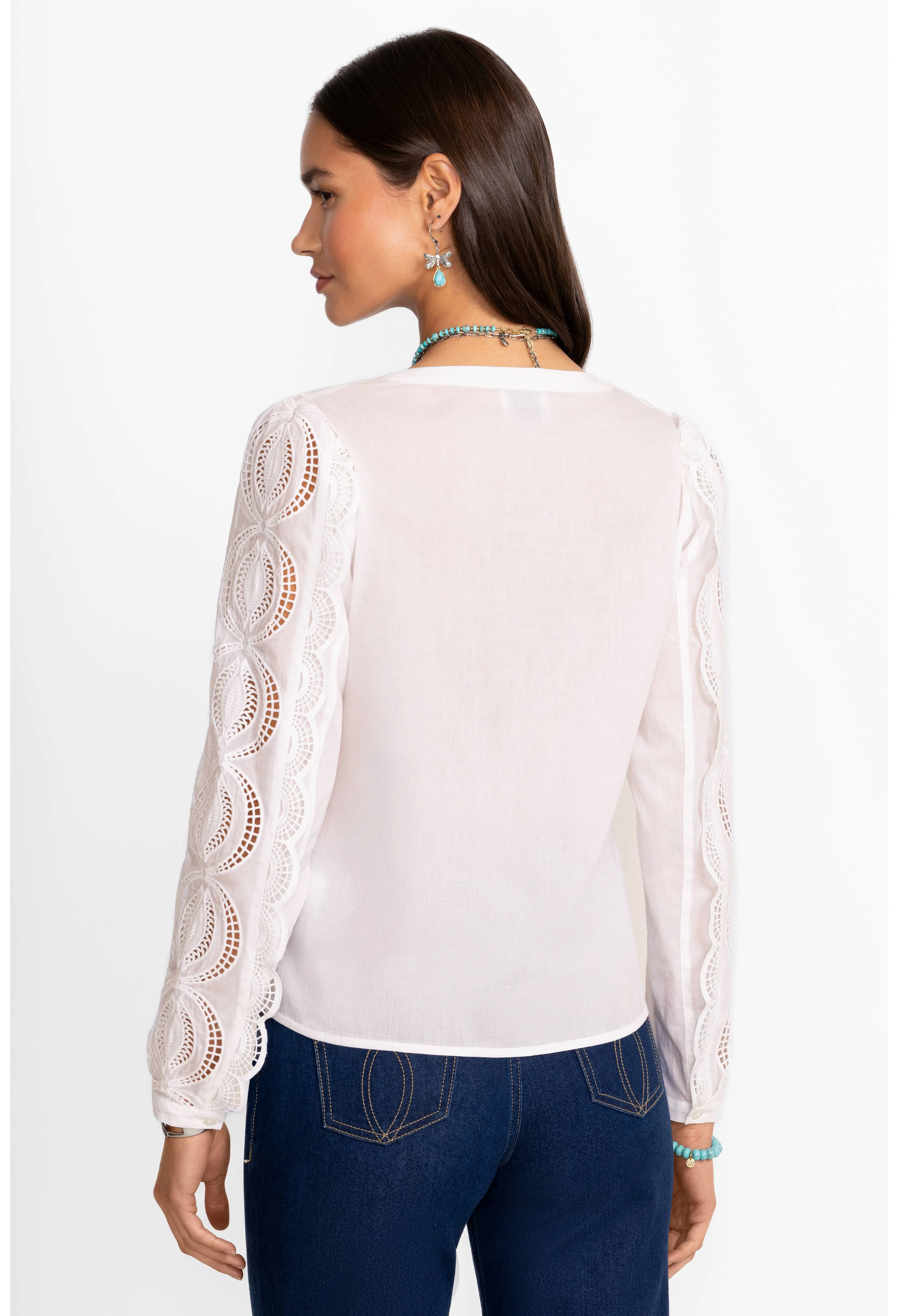 Johnny Was - Makalyin Button Up Blouse - Image 4
