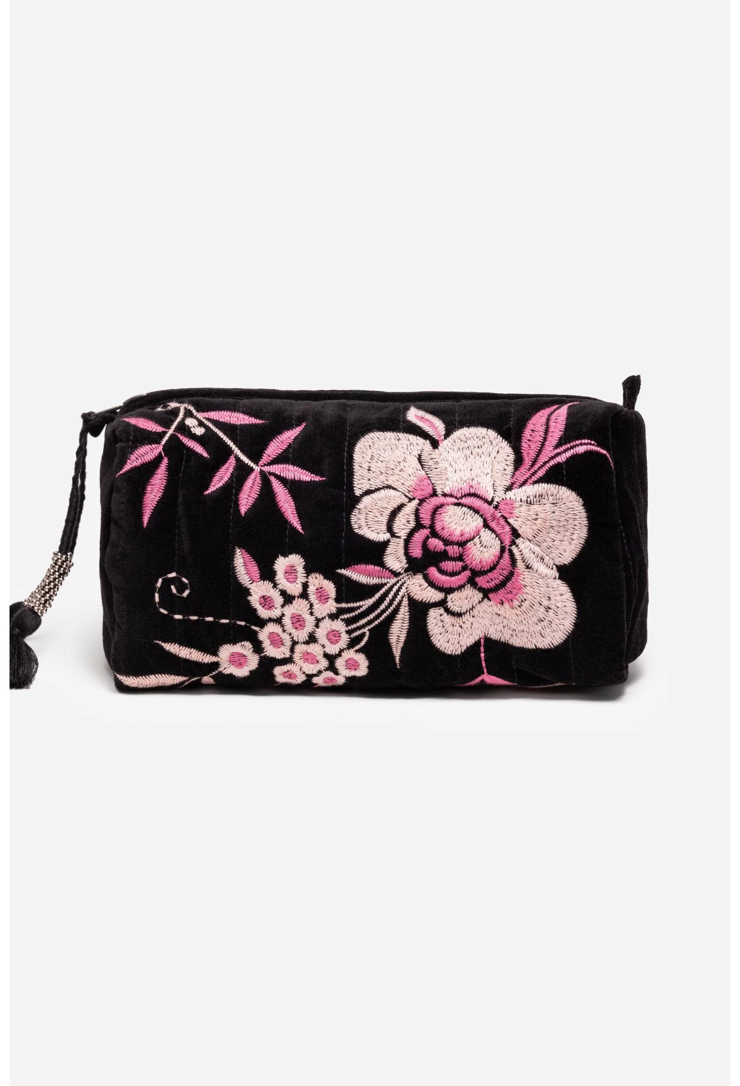 Johnny Was - Velvet Quilted Pouch Bag - Image 5