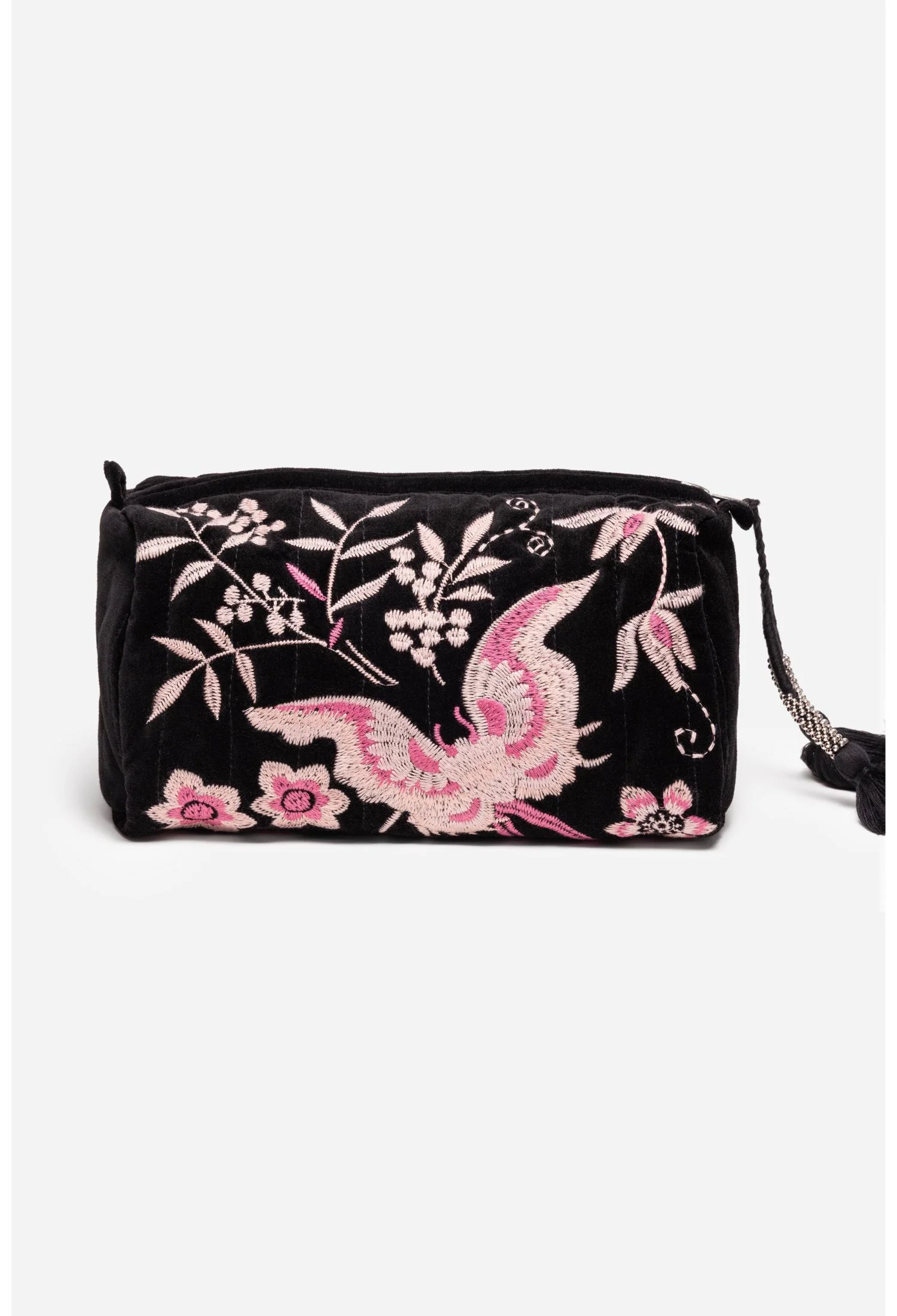 Johnny Was - Velvet Quilted Pouch Bag - Image 6