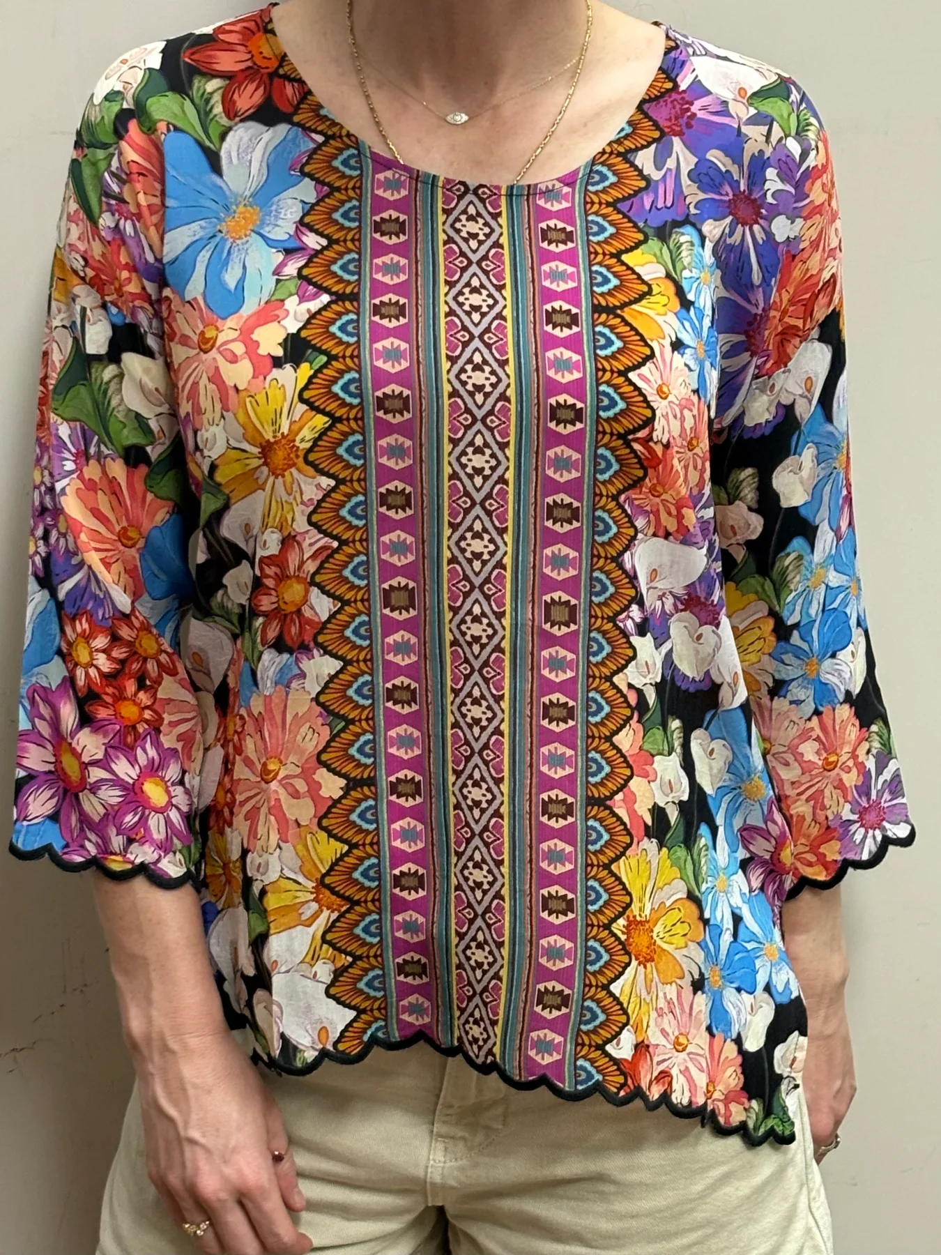 Johnny Was -Zora Blouse