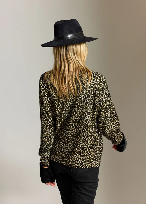 Lauren Vidal - Leopard Coyote Sweater - Image 3