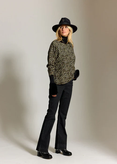 Lauren Vidal - Leopard Coyote Sweater - Image 4