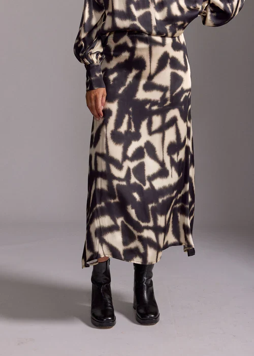 Lauren Vidal - Ross Printed Fitted Skirt - Image 3