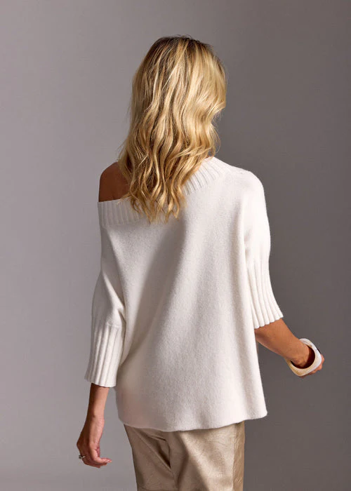 Lauren Vidal - Vinci Short Boat Neck Sweater - Image 5