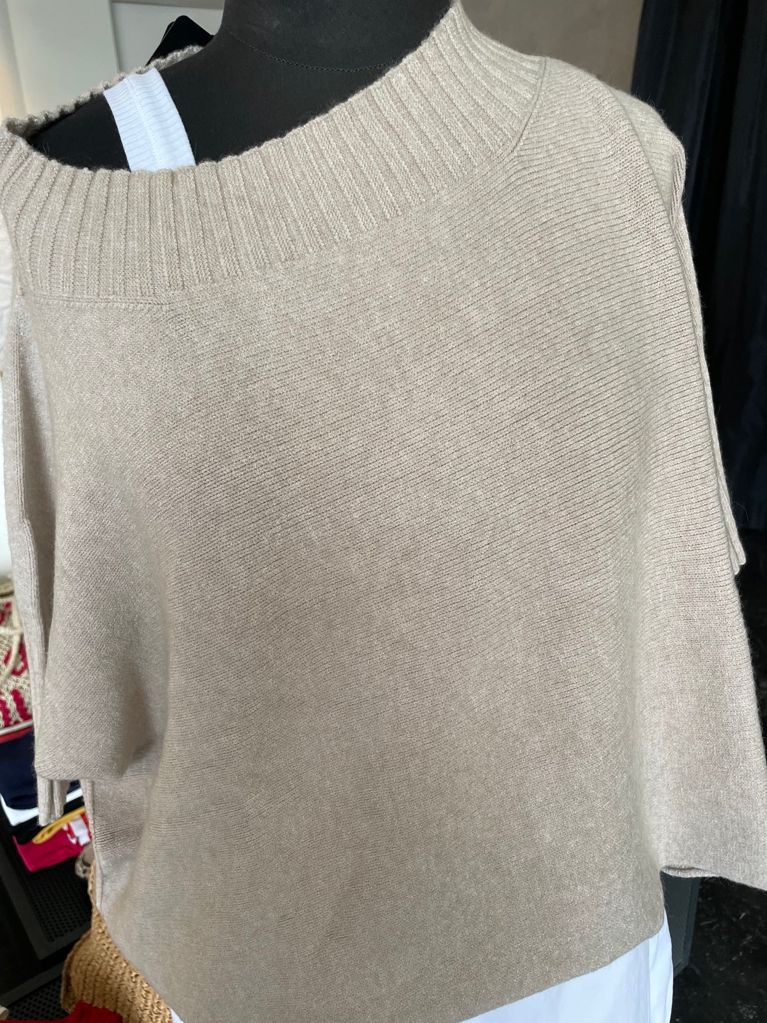 Lauren Vidal - Vinci Short Boat Neck Sweater - Image 6