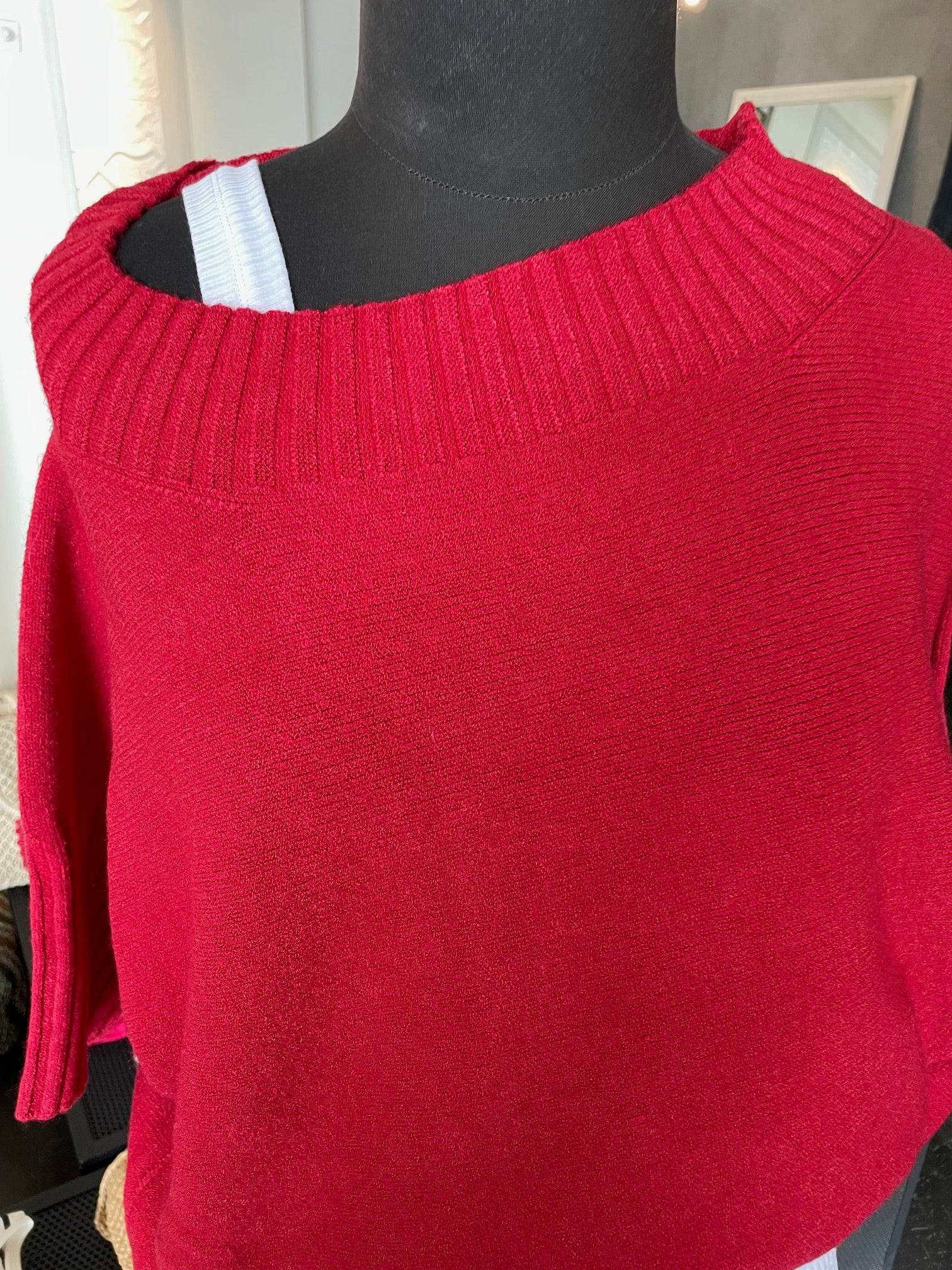 Lauren Vidal - Vinci Short Boat Neck Sweater - Image 8