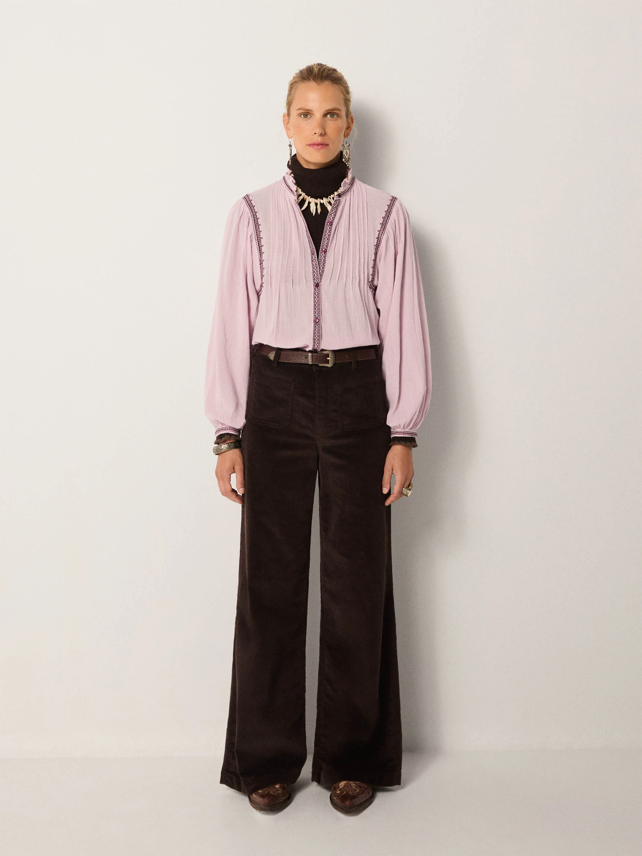Maison Hotel - Lila Blouse - Image 3