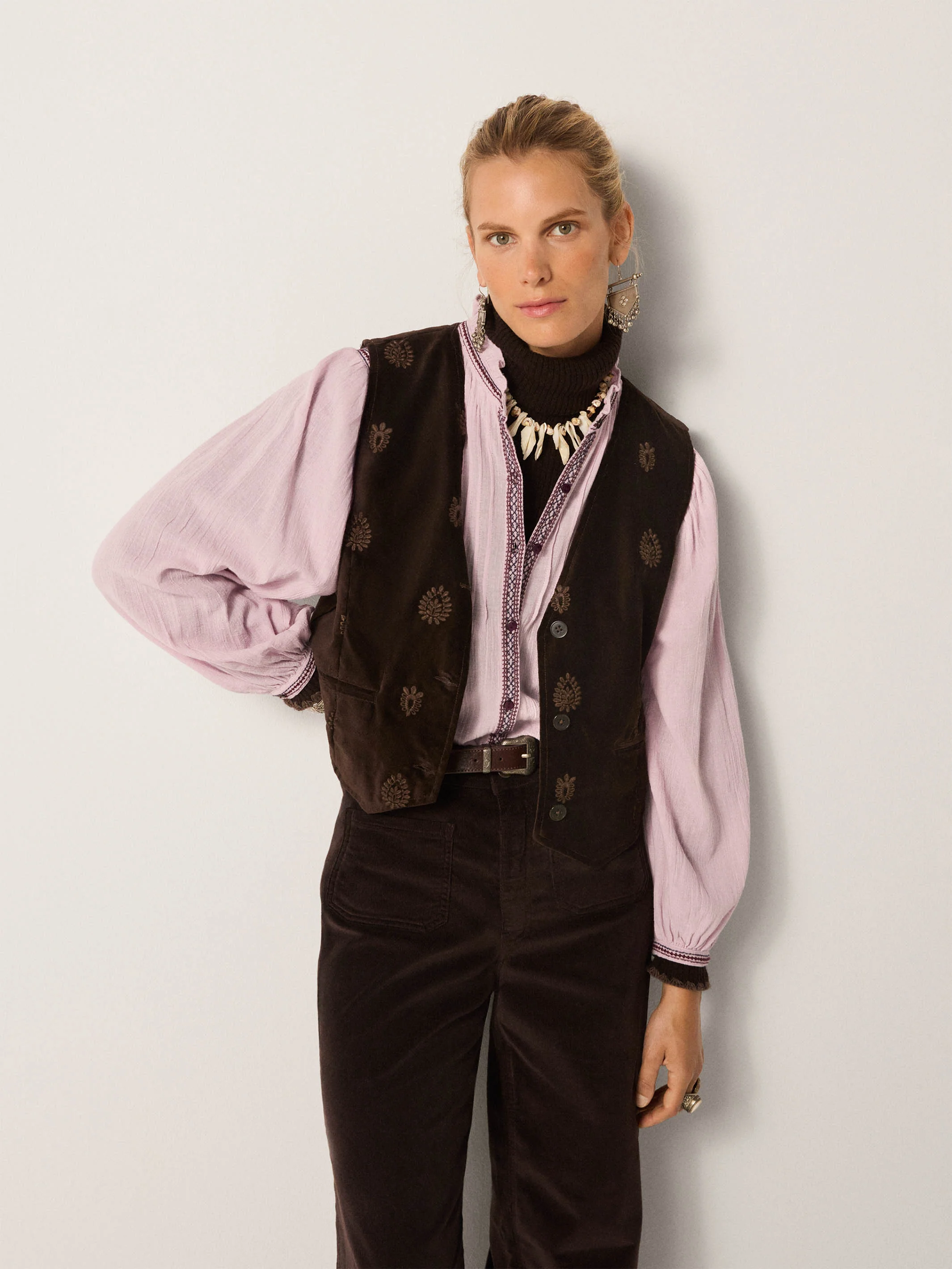 Maison Hotel - Lila Blouse - Image 4