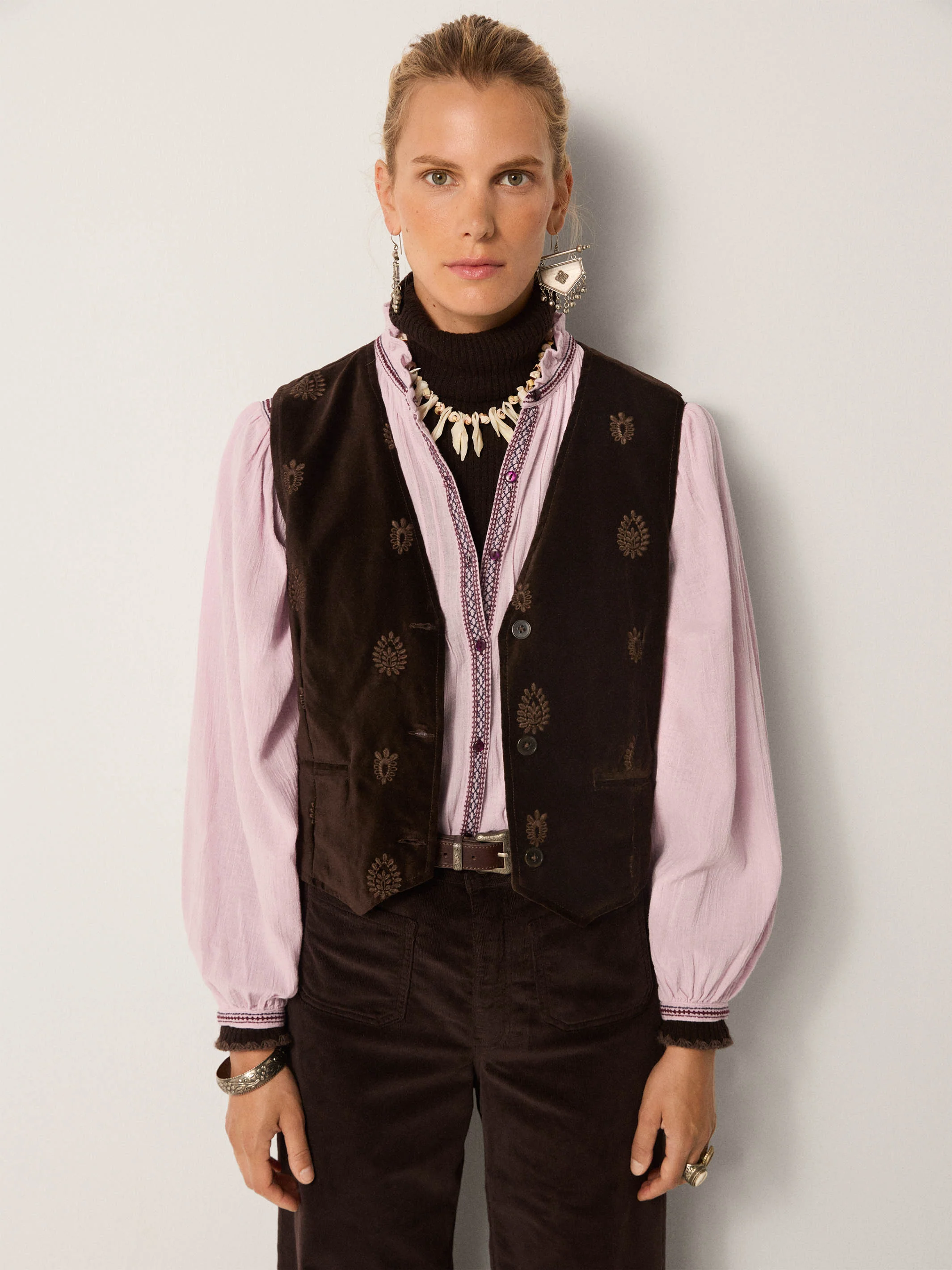 Maison Hotel - Lila Blouse - Image 5