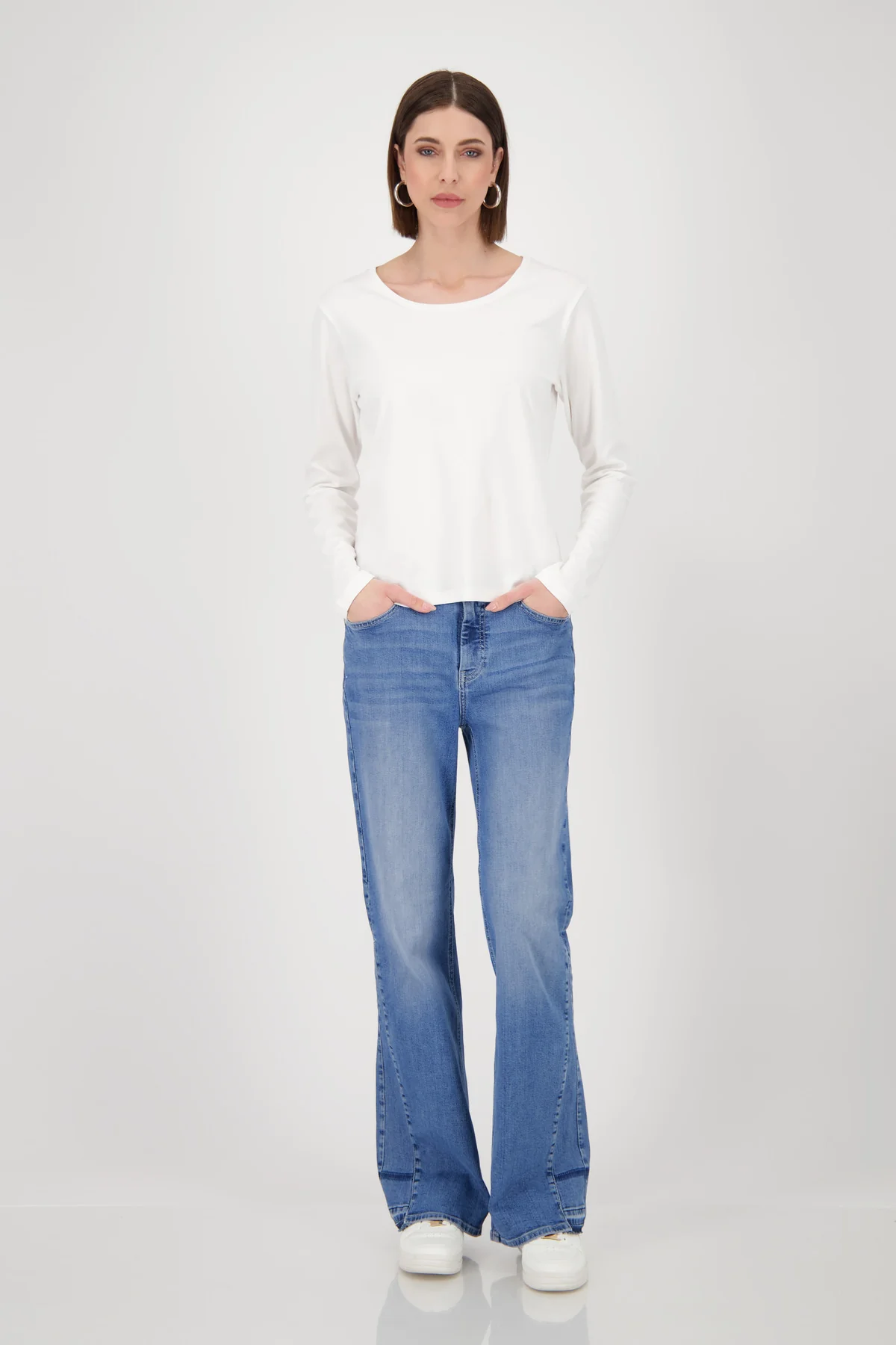 Monari - Basic Long Sleeve T-shirt - Image 2