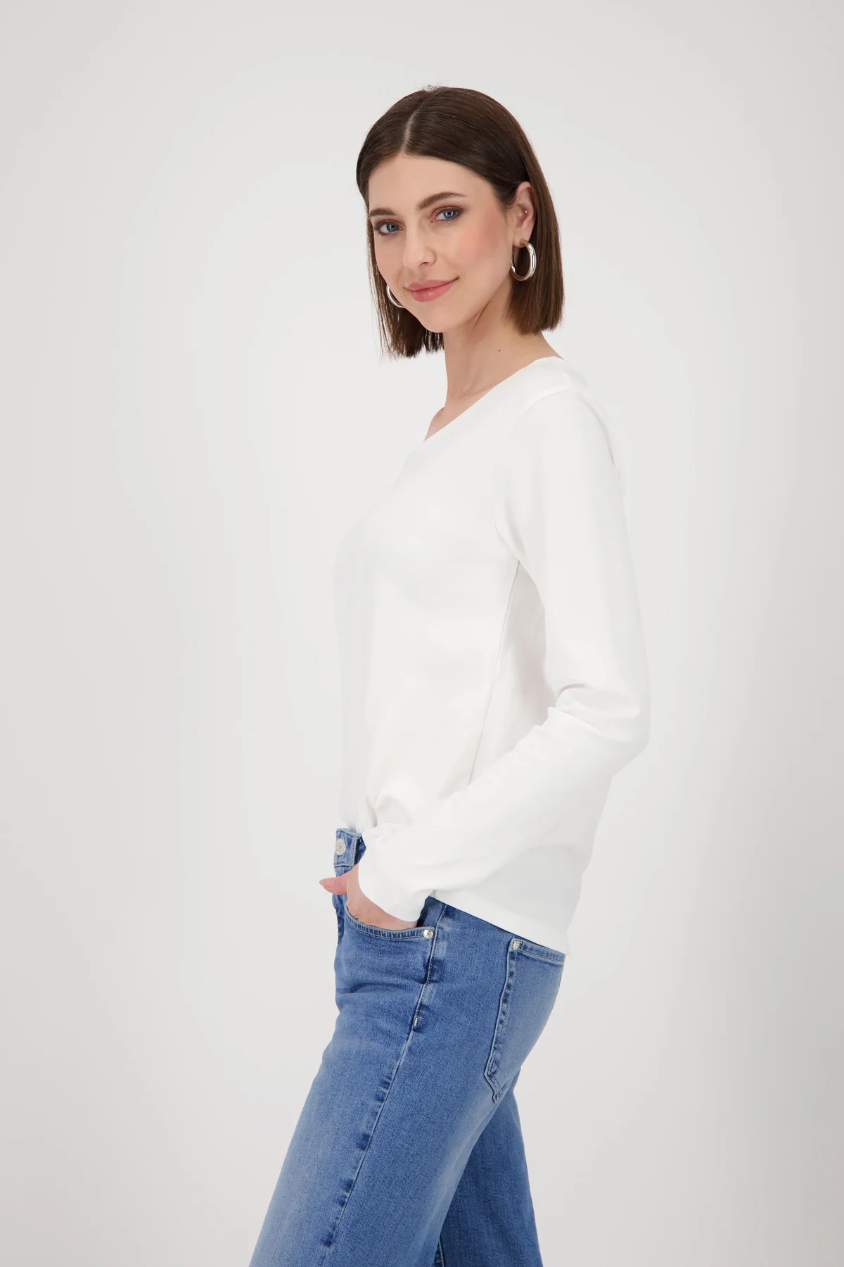 Monari - Basic Long Sleeve T-shirt - Image 3