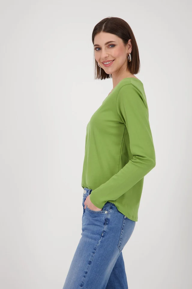 Monari - Basic Long Sleeve T-shirt - Image 8