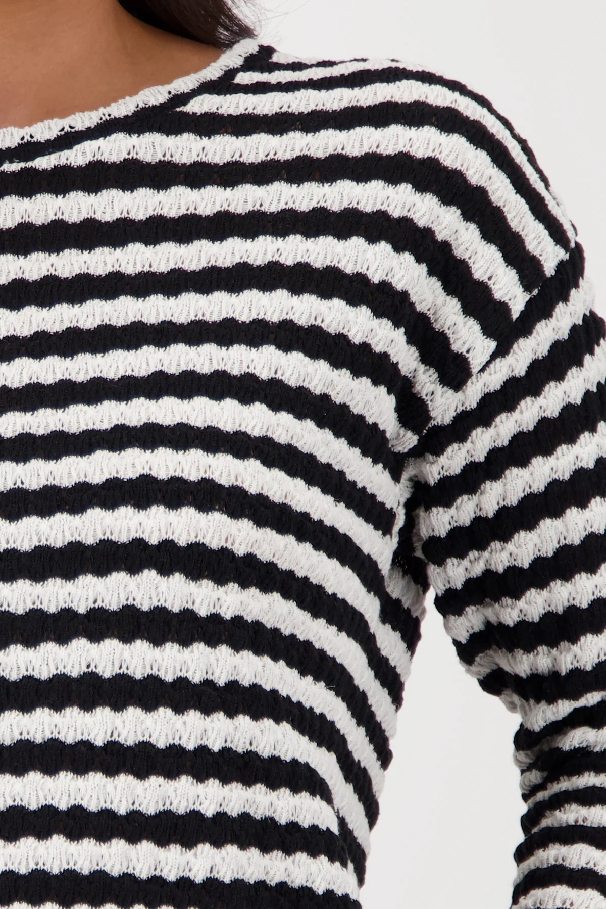Monari - Boat Neckline Jumper - Image 2