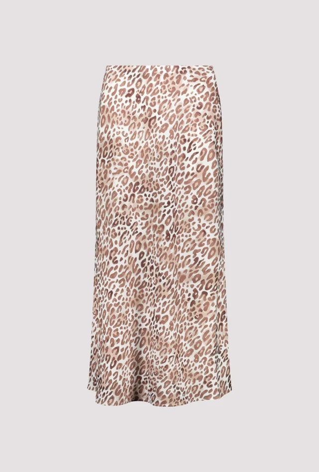 Monari - Leopard Print Long Skirt - Image 7